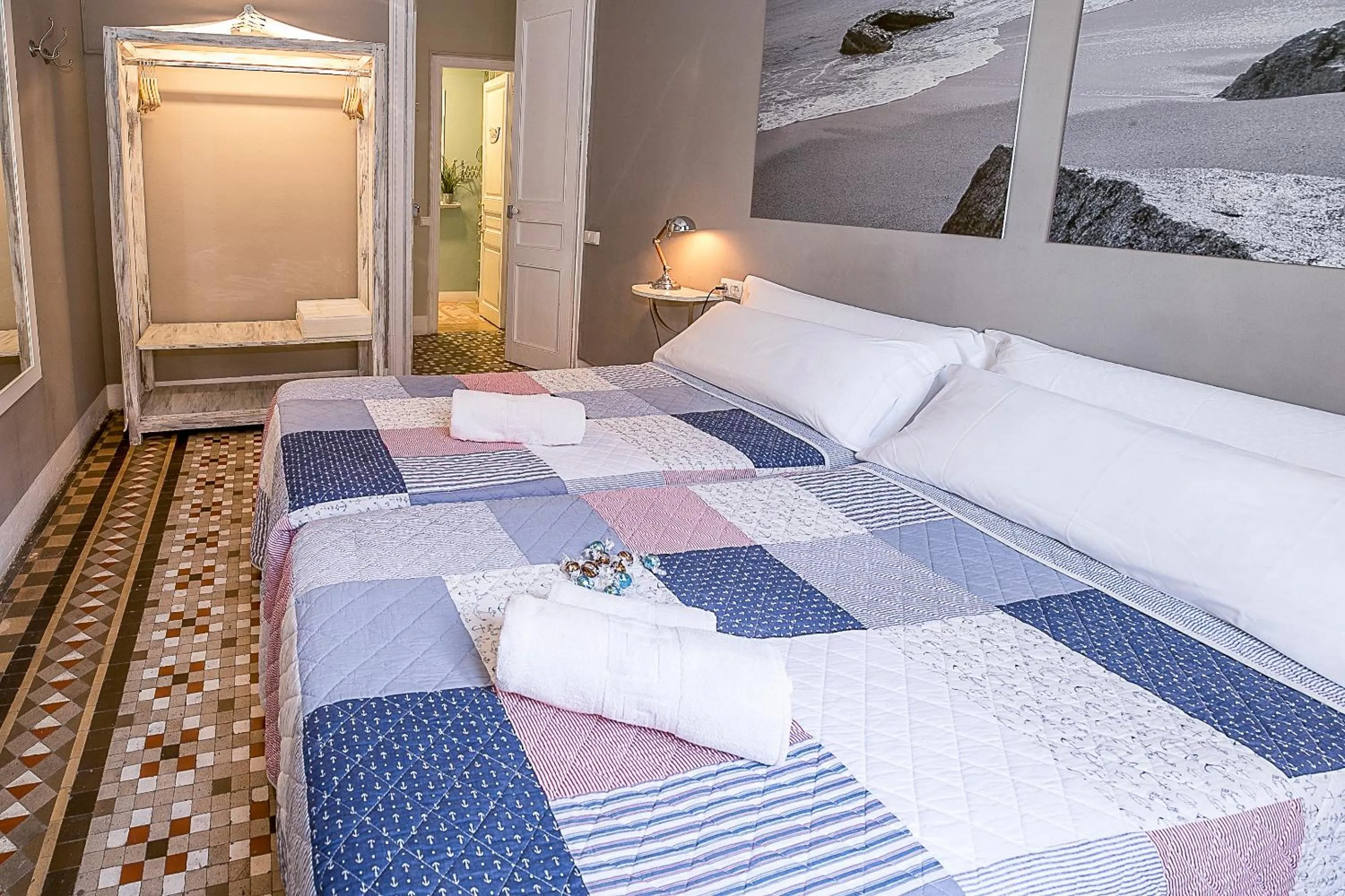 Bed in Casa del Mediterraneo