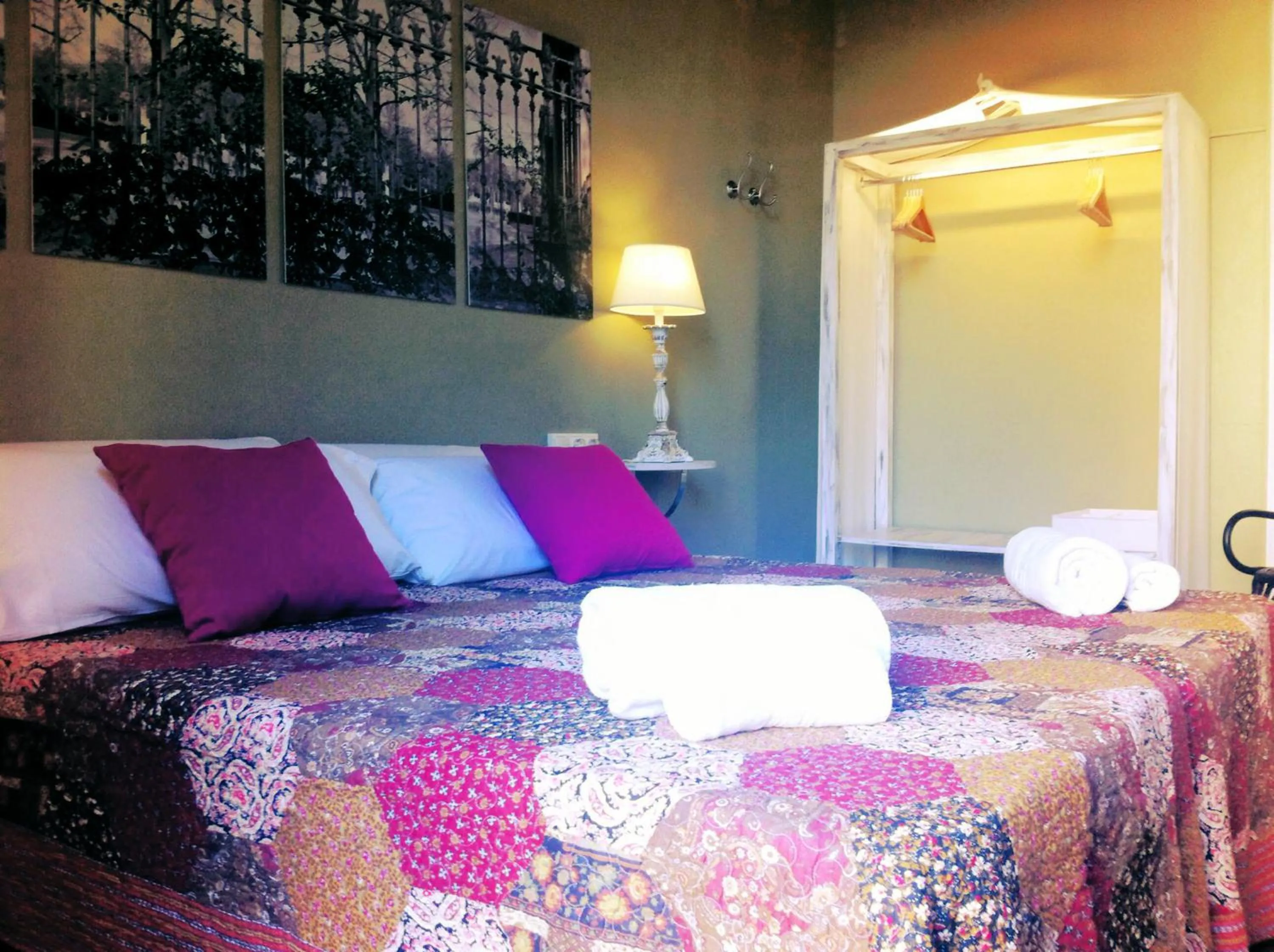 Bed in Casa del Mediterraneo