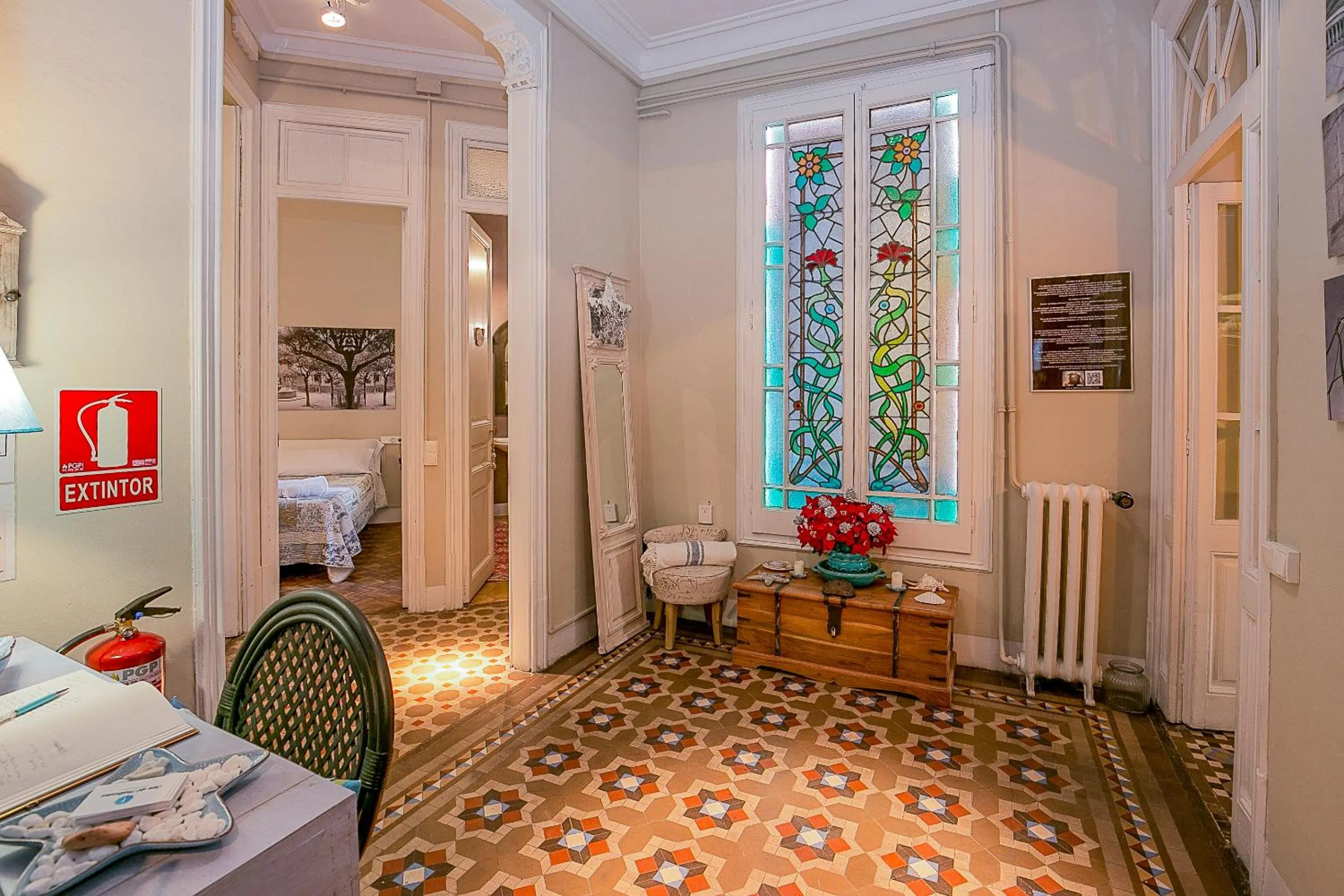 Bed in Casa del Mediterraneo
