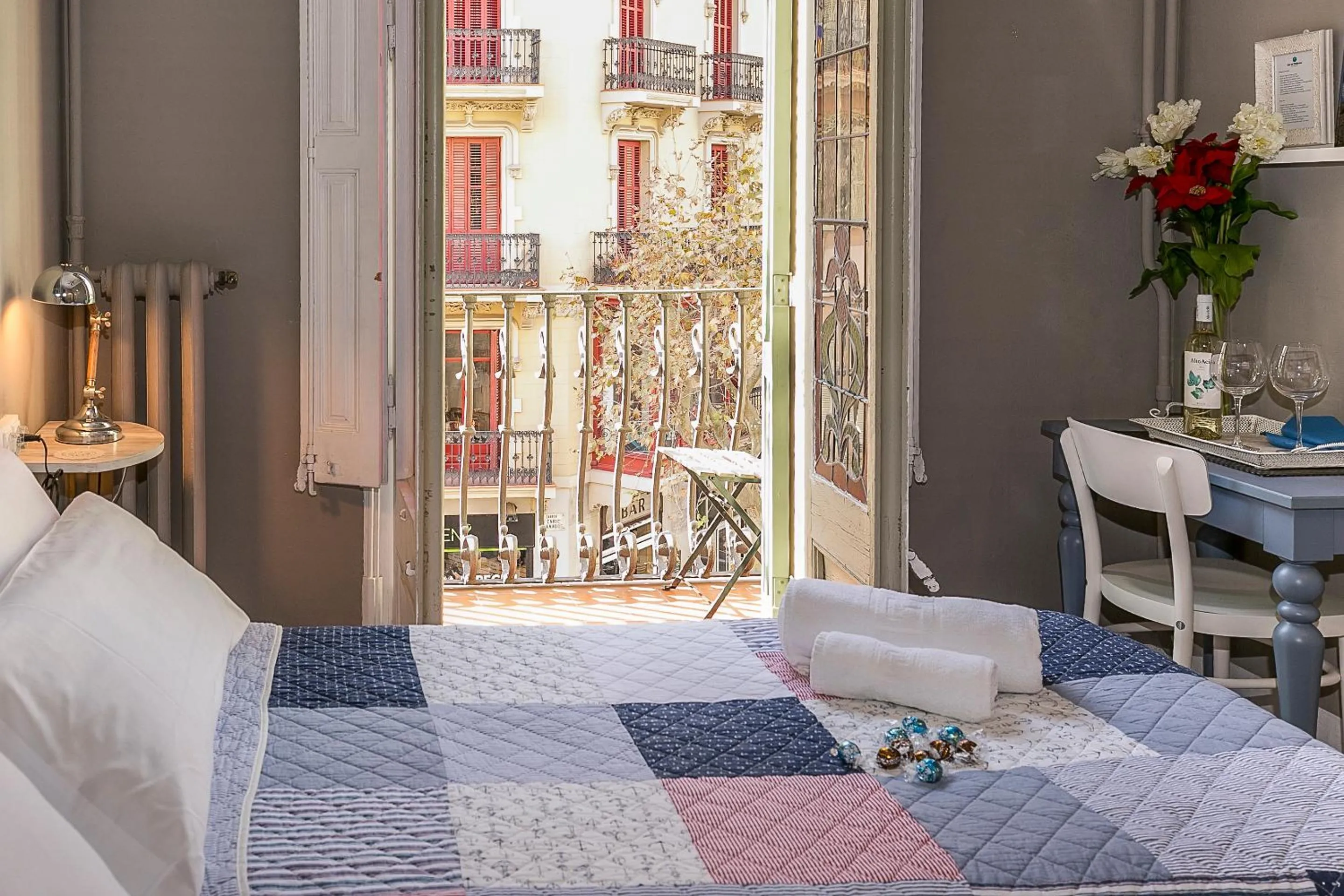 Bed in Casa del Mediterraneo
