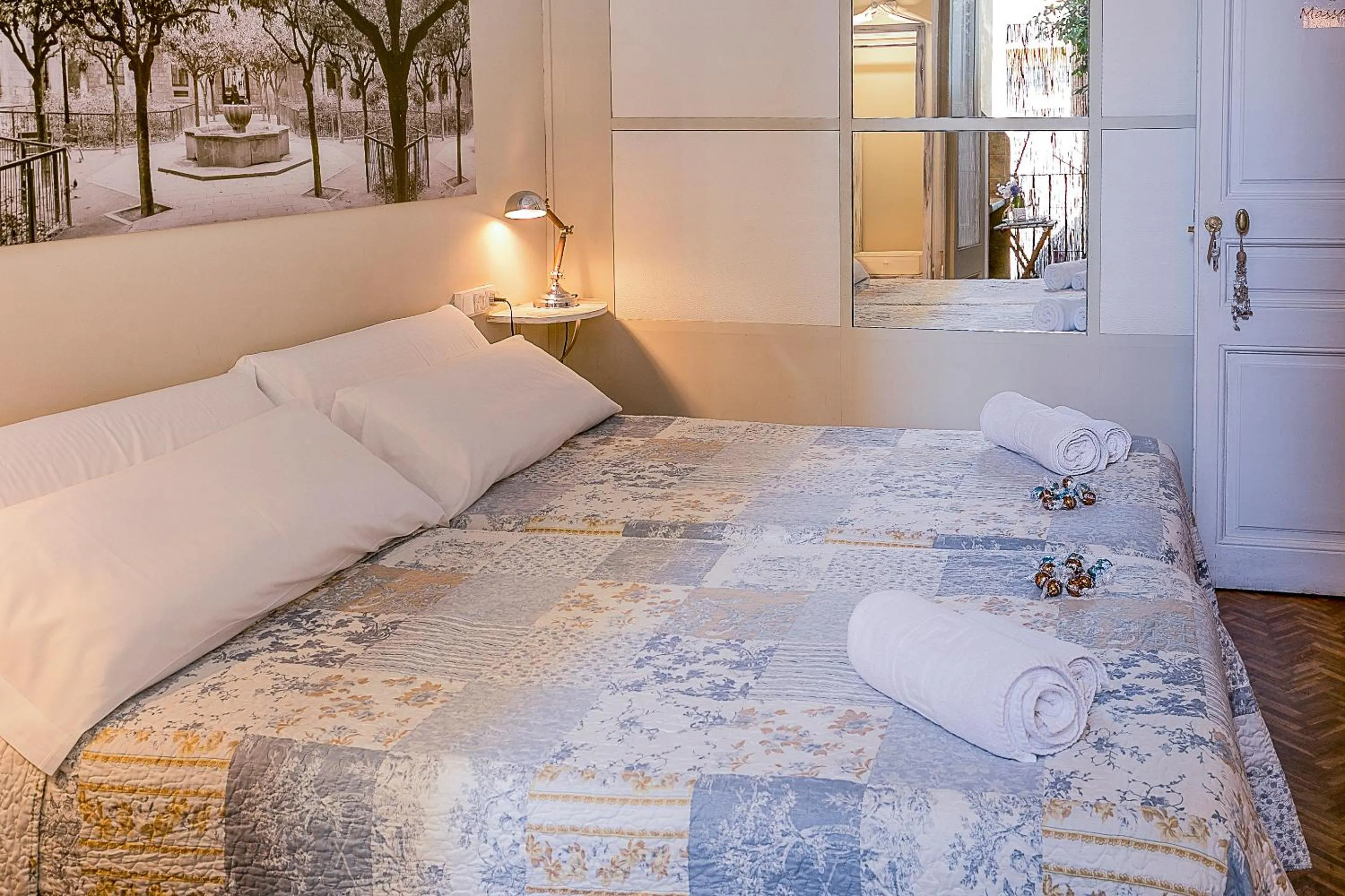 Bed in Casa del Mediterraneo