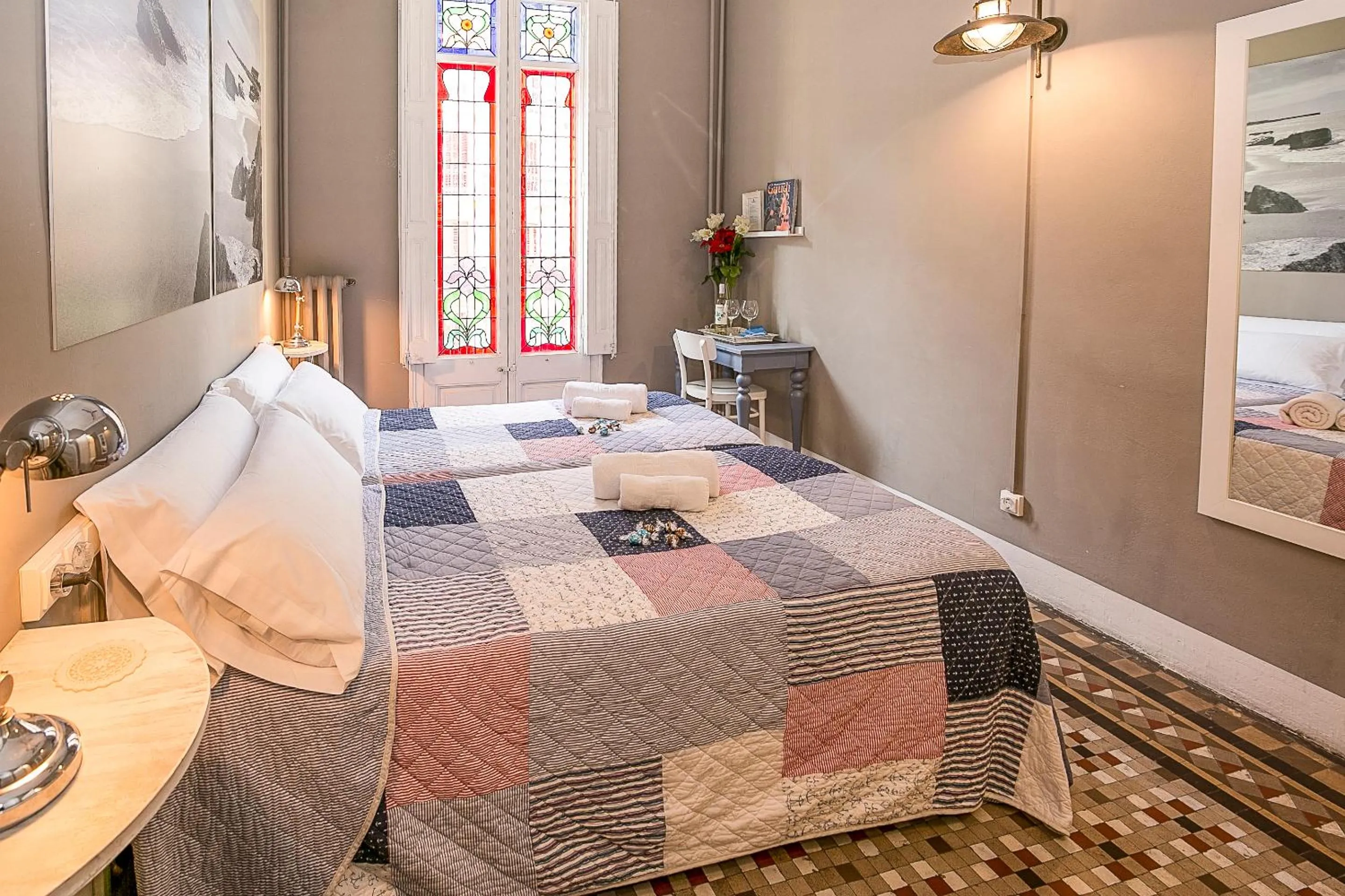 Bed in Casa del Mediterraneo