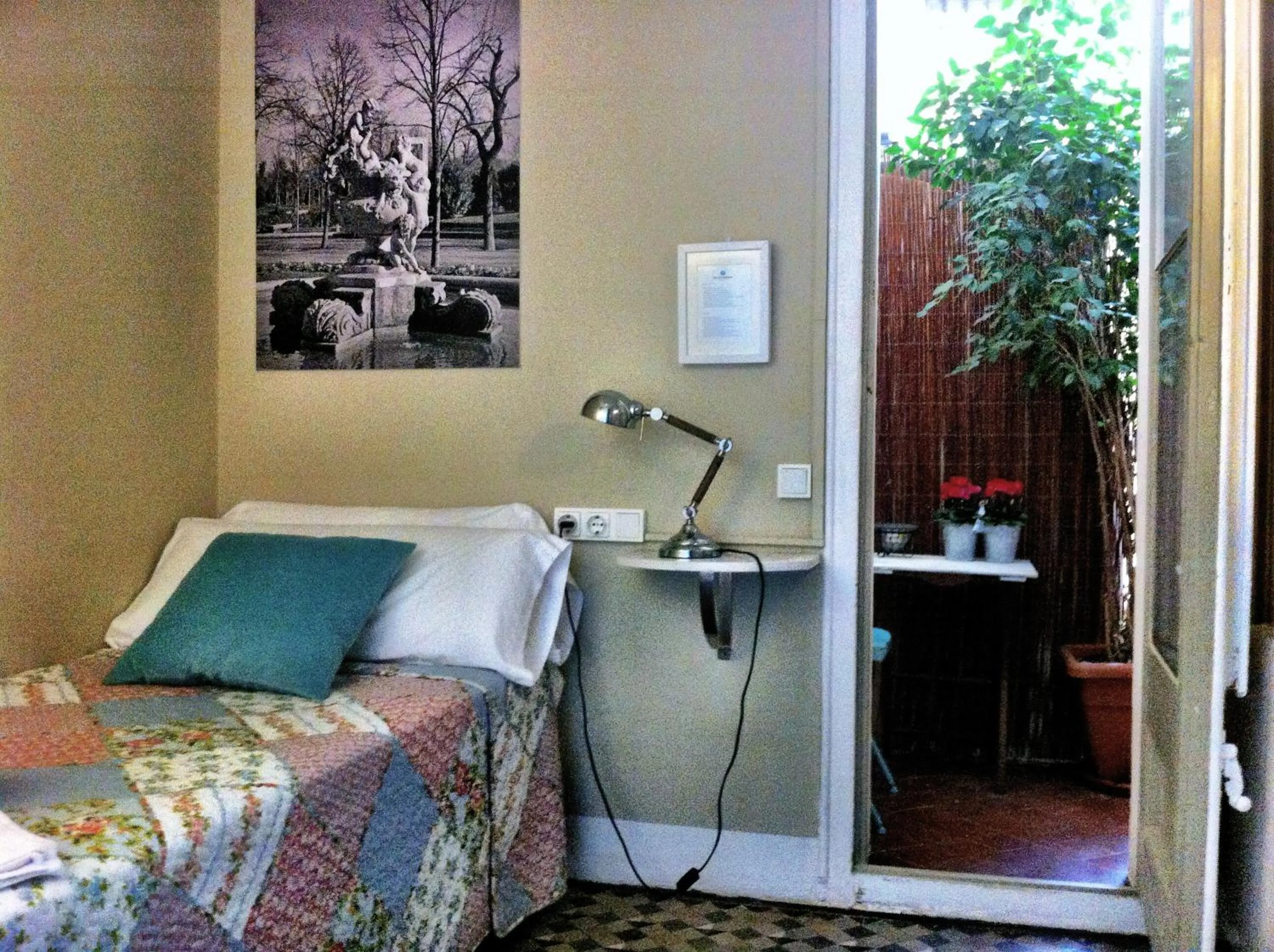 Decorative detail, Bed in Casa del Mediterraneo
