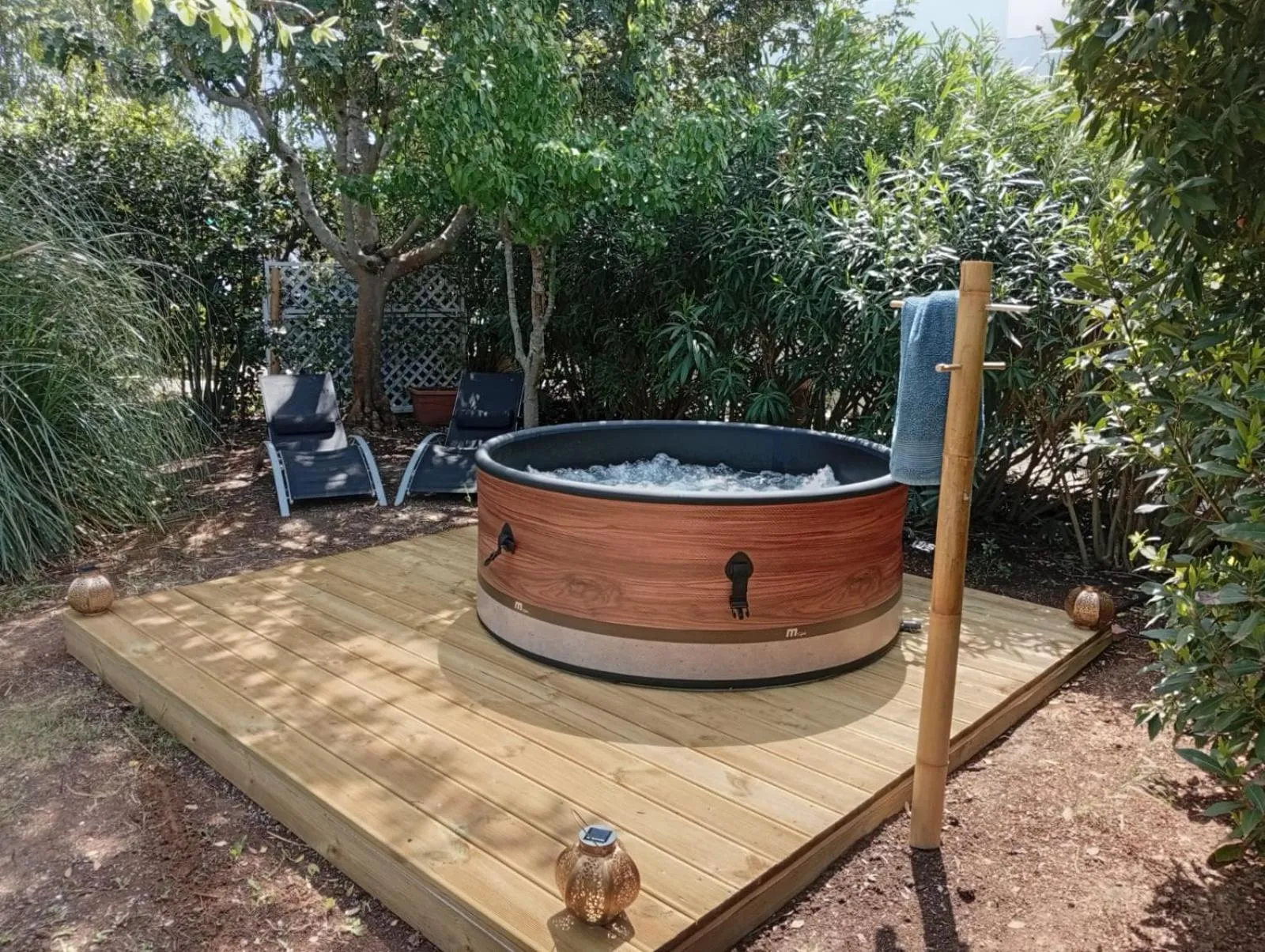 Hot Tub in B&B Le Vele