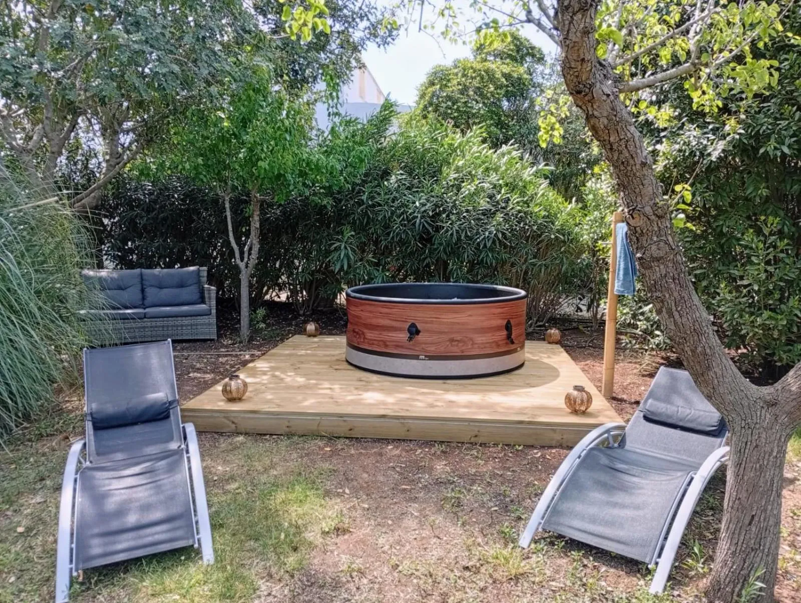 Hot Tub in B&B Le Vele