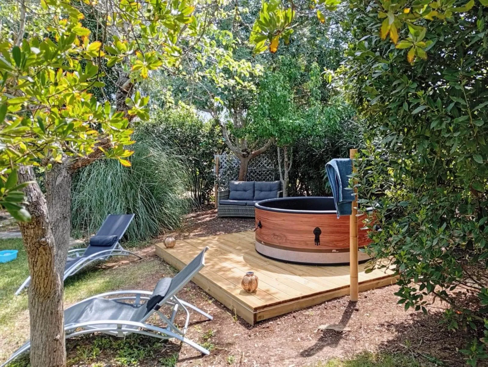 Hot Tub in B&B Le Vele