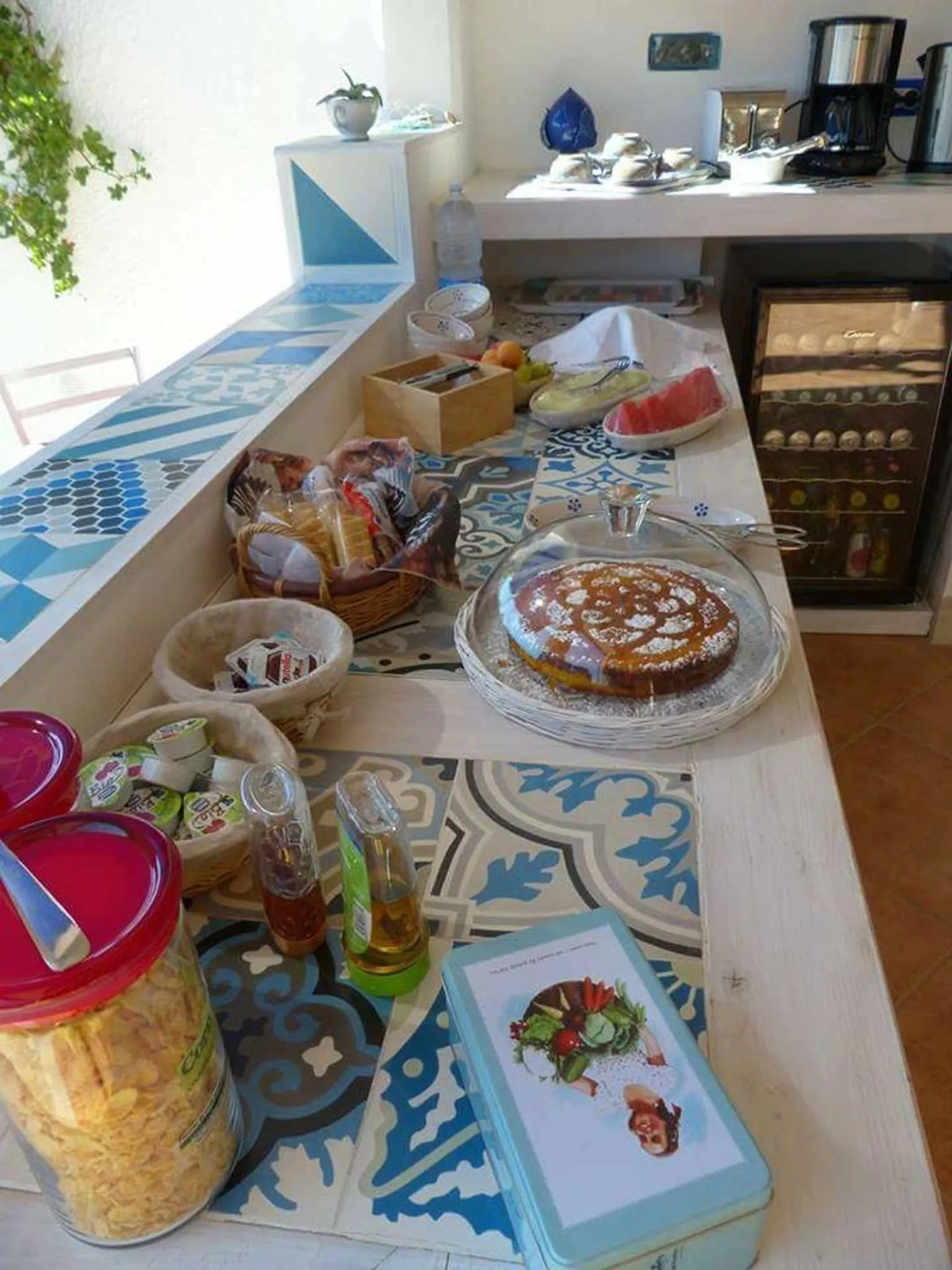 Buffet breakfast in B&B Le Vele