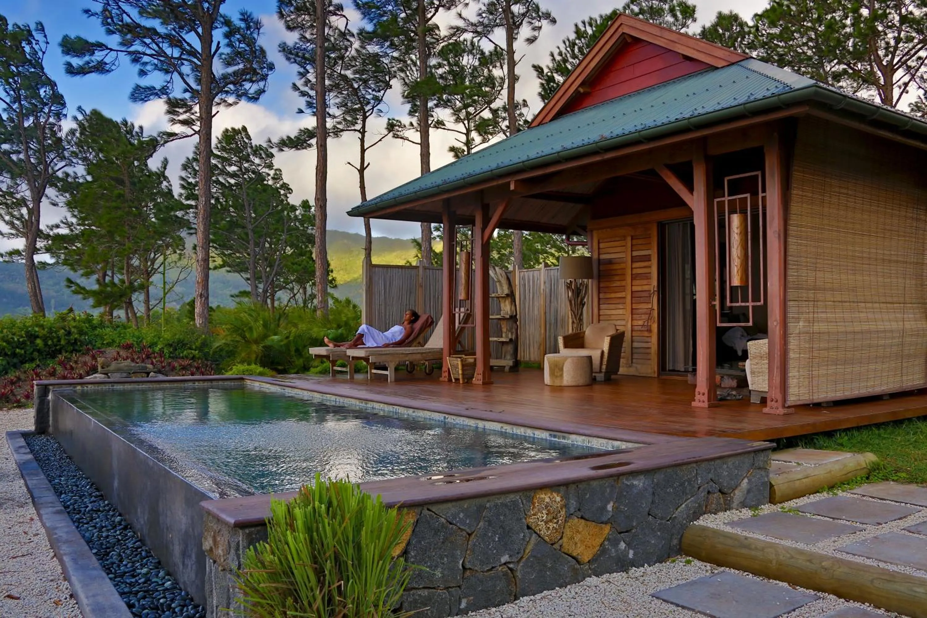 Property building in Lakaz Chamarel Exclusive Lodge