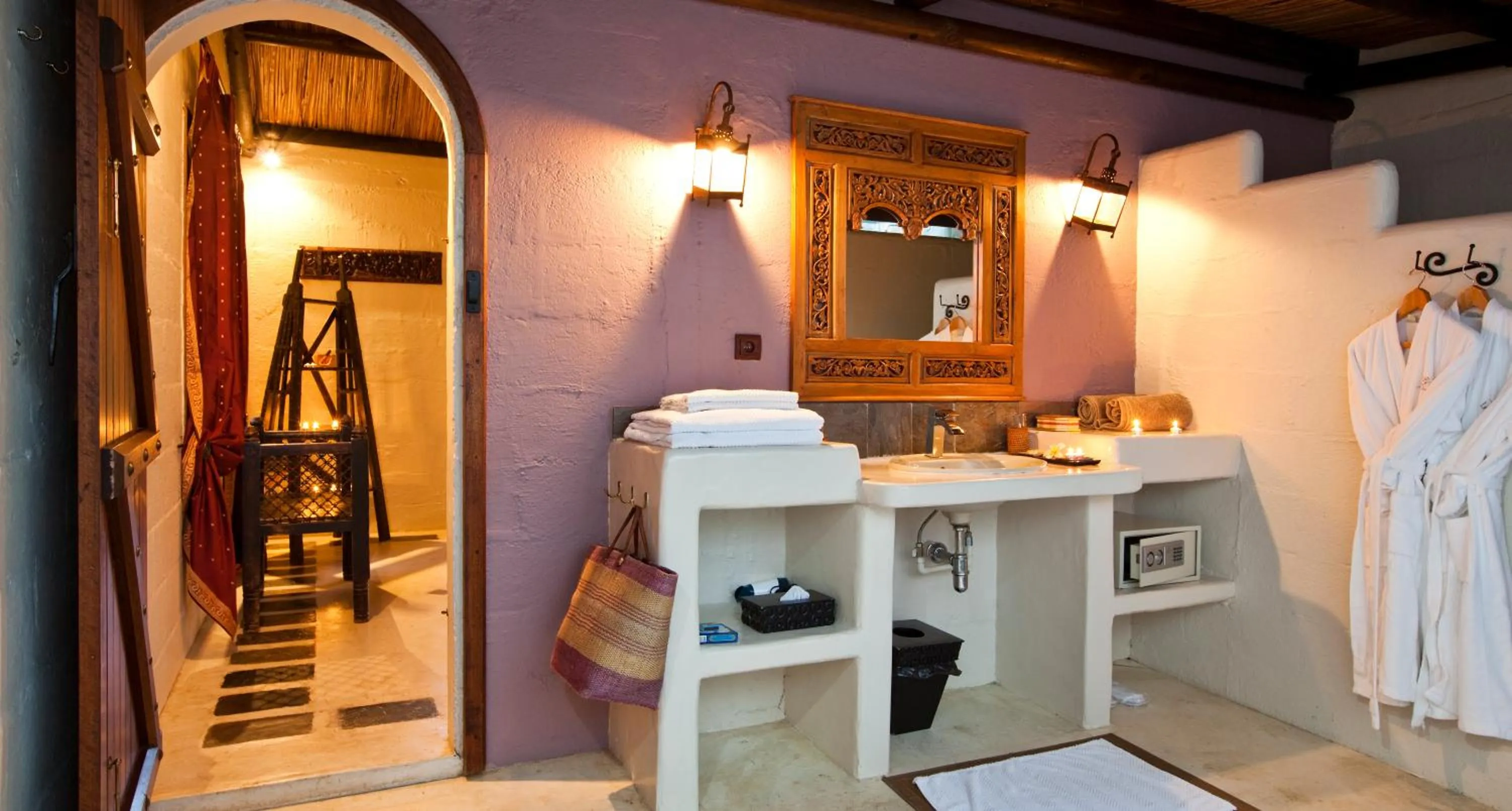 Bathroom in Lakaz Chamarel Exclusive Lodge