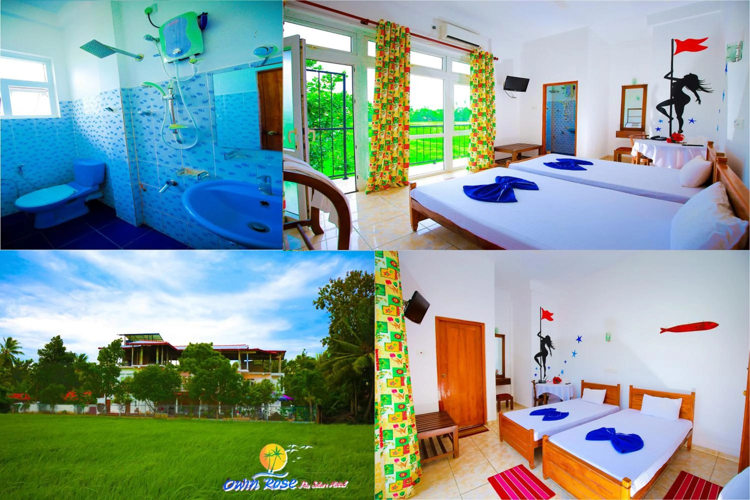 Bedroom, Bed in Owin Rose Yala Safari Hotel