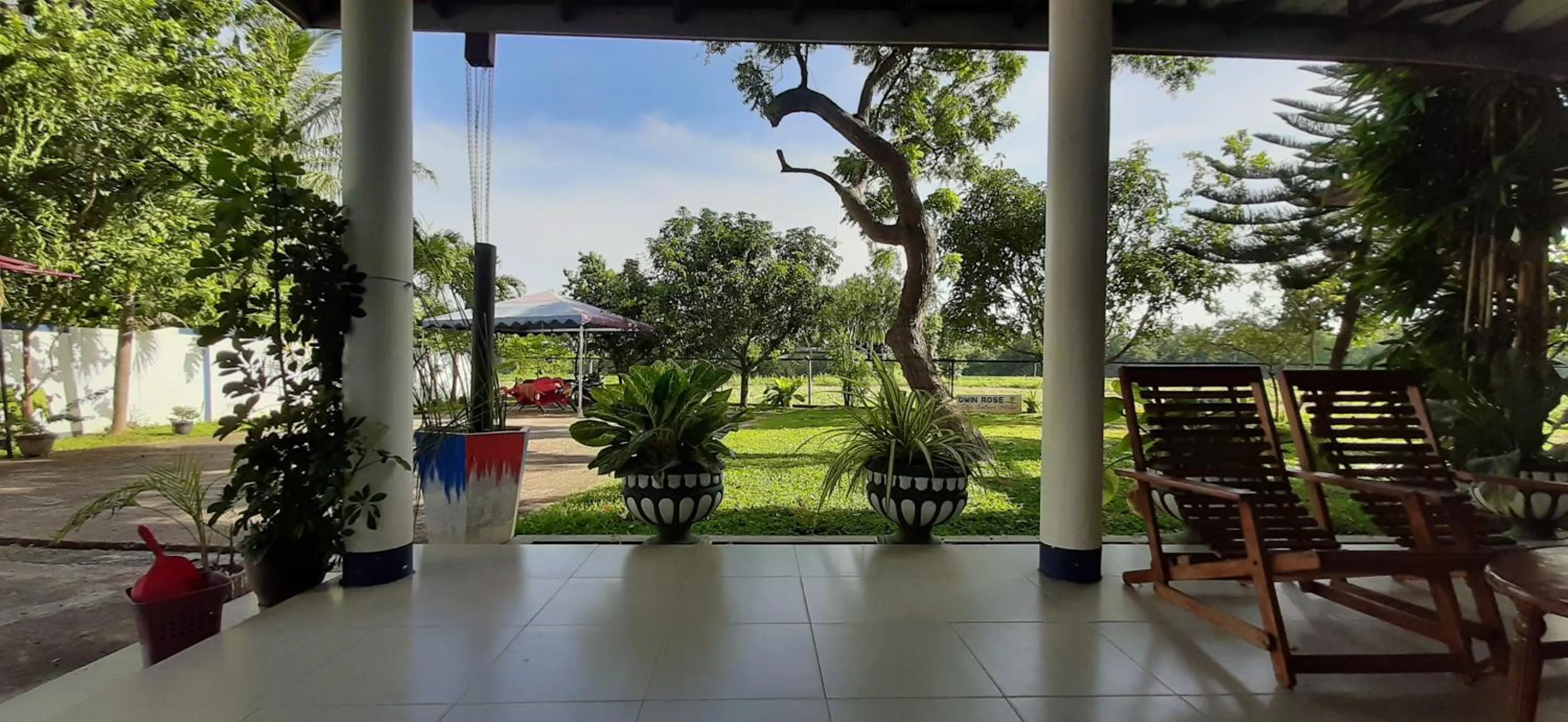 Patio in Owin Rose Yala Safari Hotel