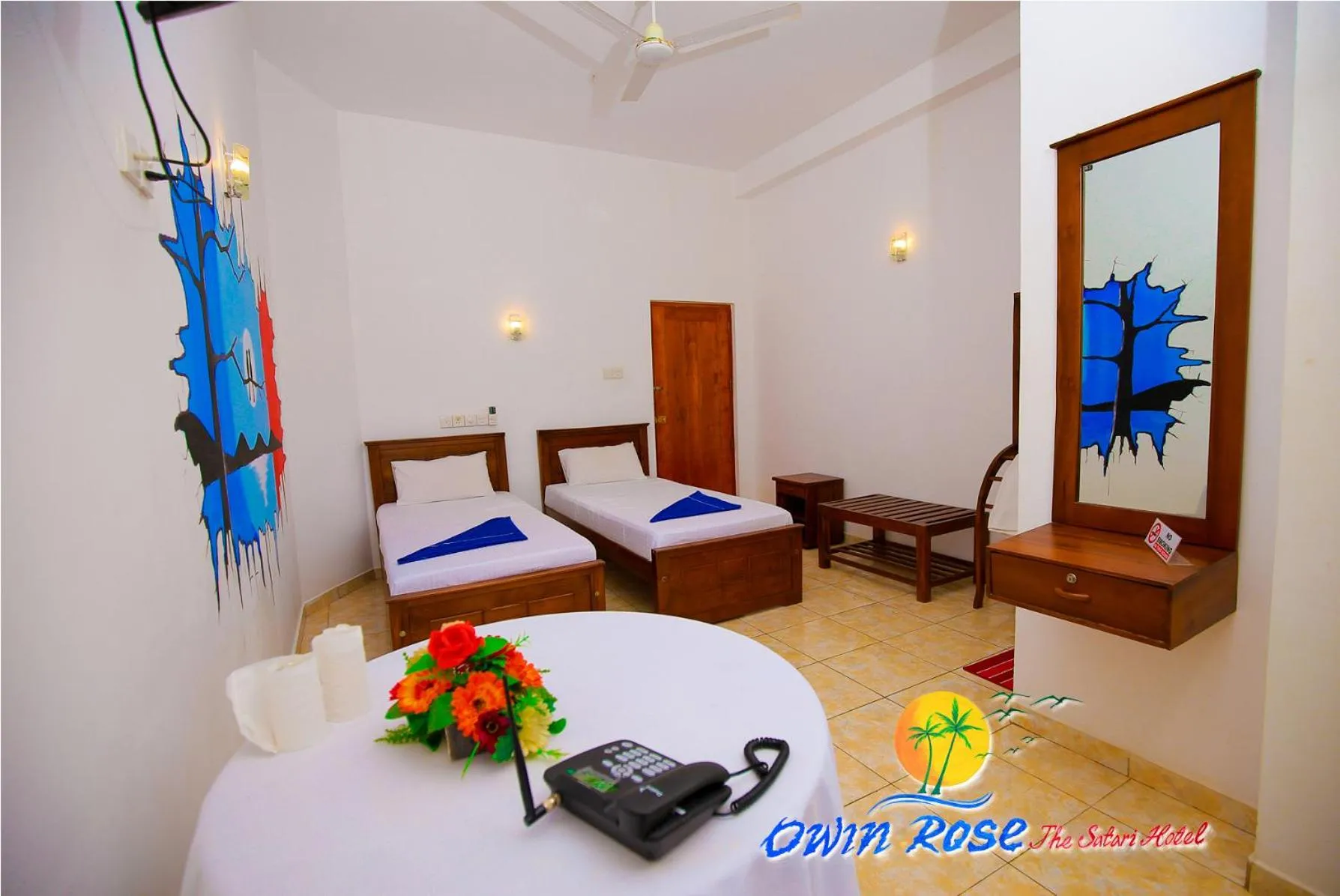 Photo of the whole room, Bed in Owin Rose Yala Safari Hotel