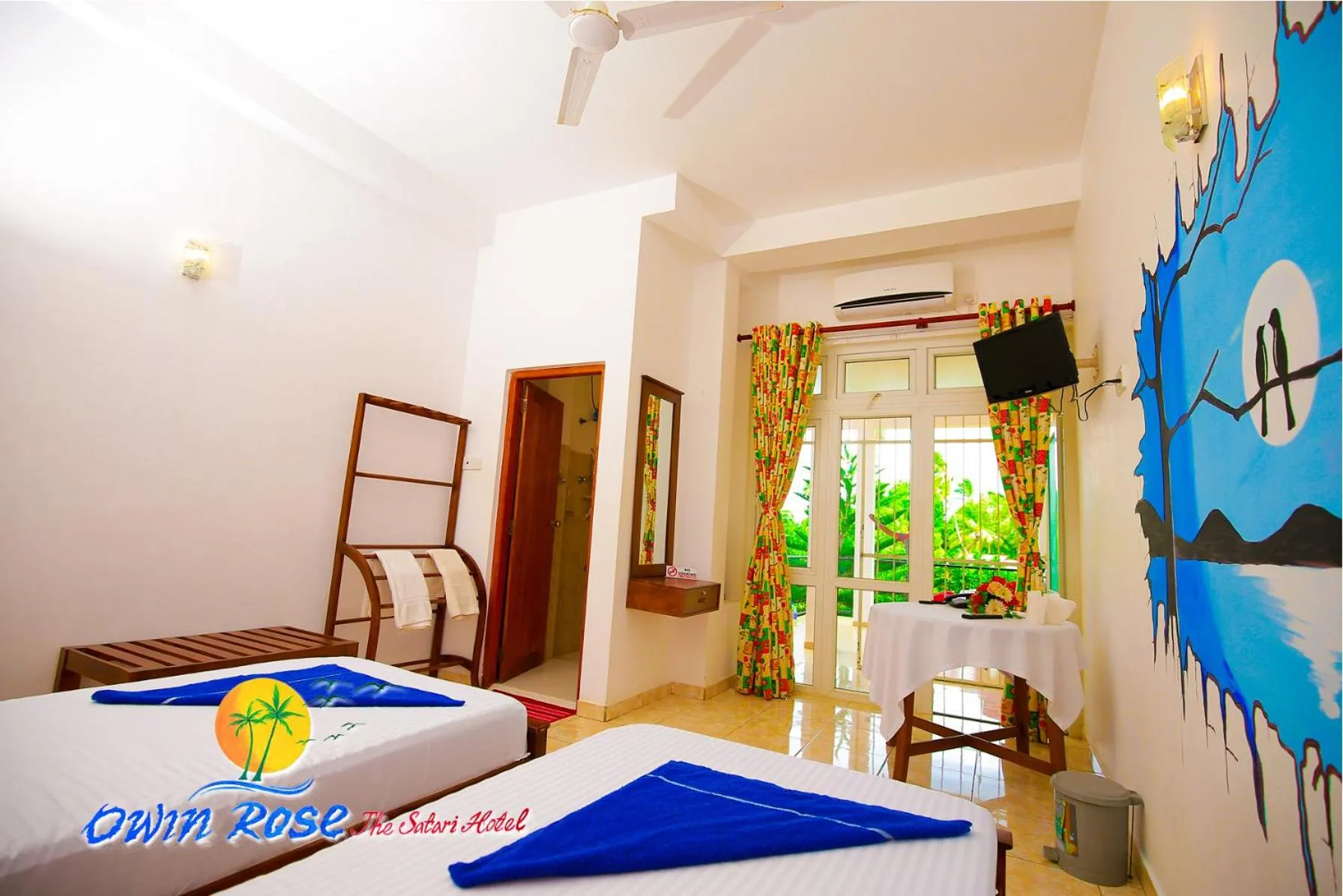 Photo of the whole room, Bed in Owin Rose Yala Safari Hotel