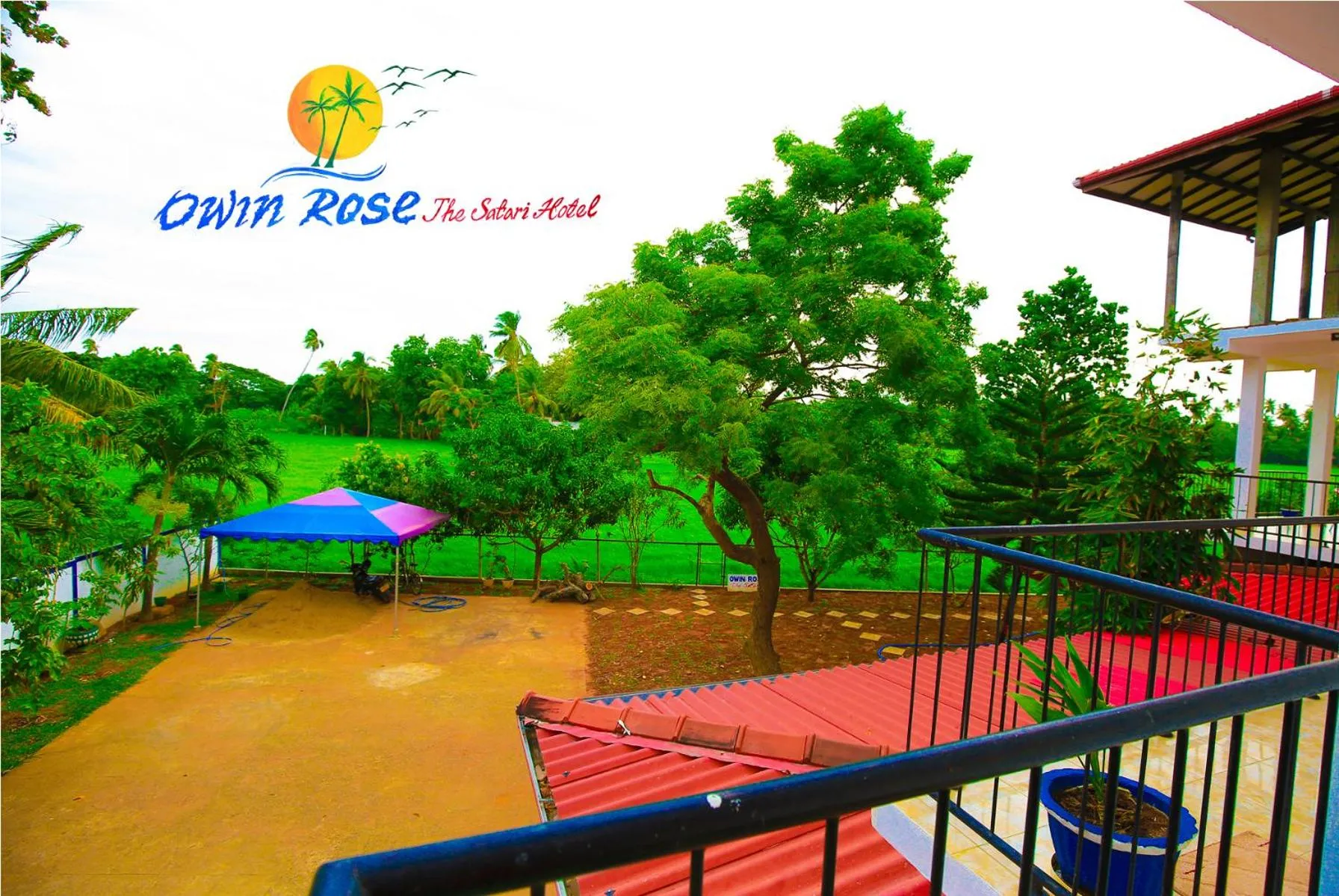 Garden in Owin Rose Yala Safari Hotel