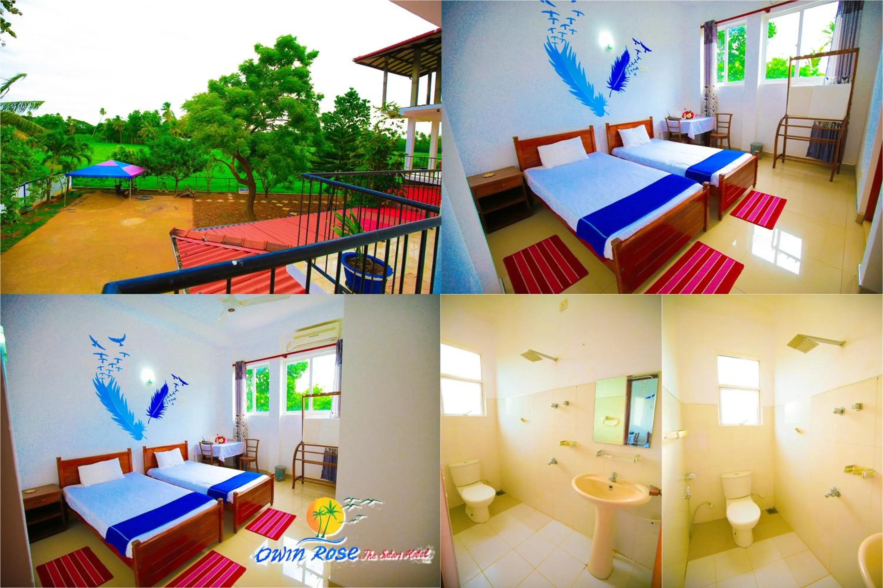 Property building, Bed in Owin Rose Yala Safari Hotel