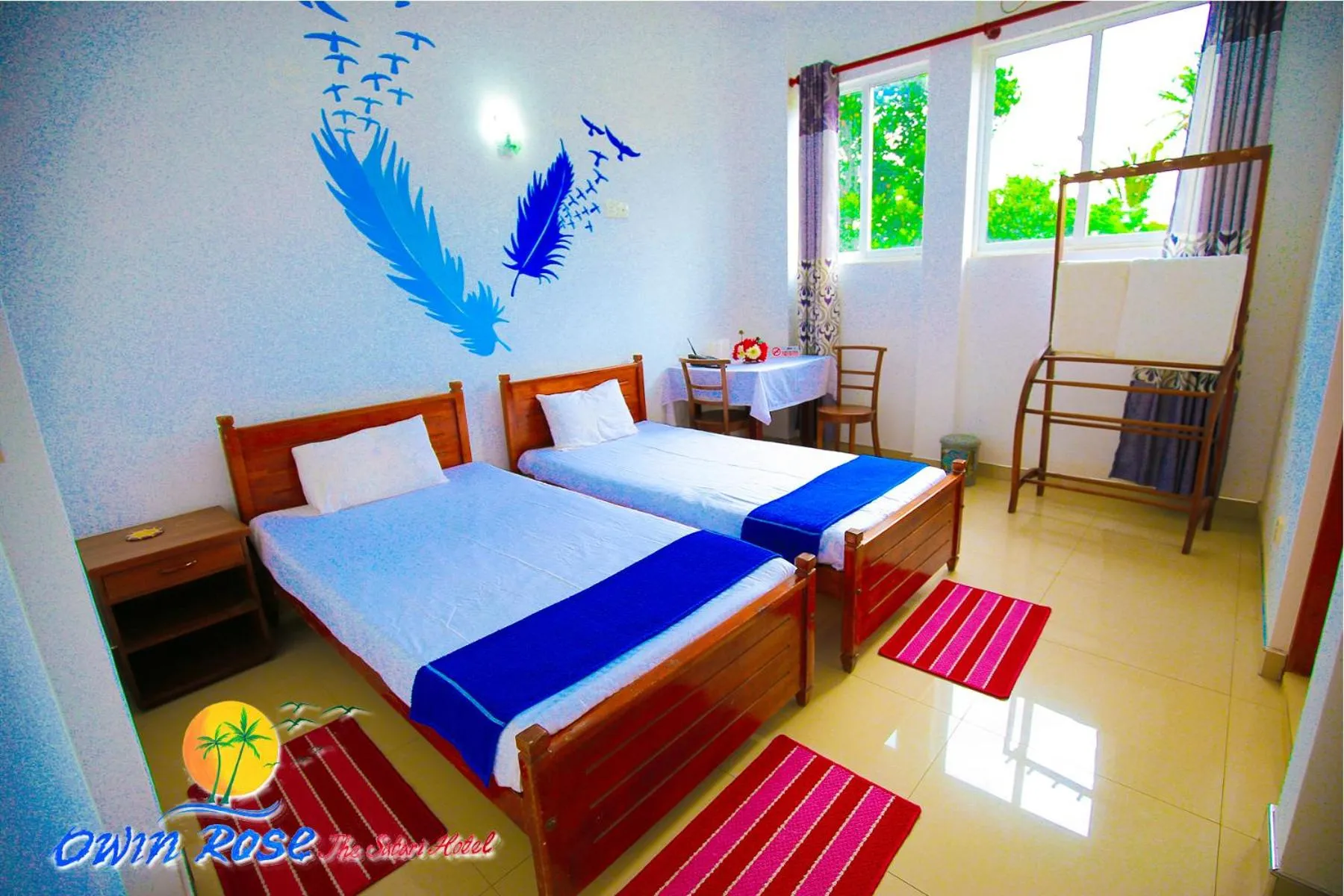 Bed in Owin Rose Yala Safari Hotel
