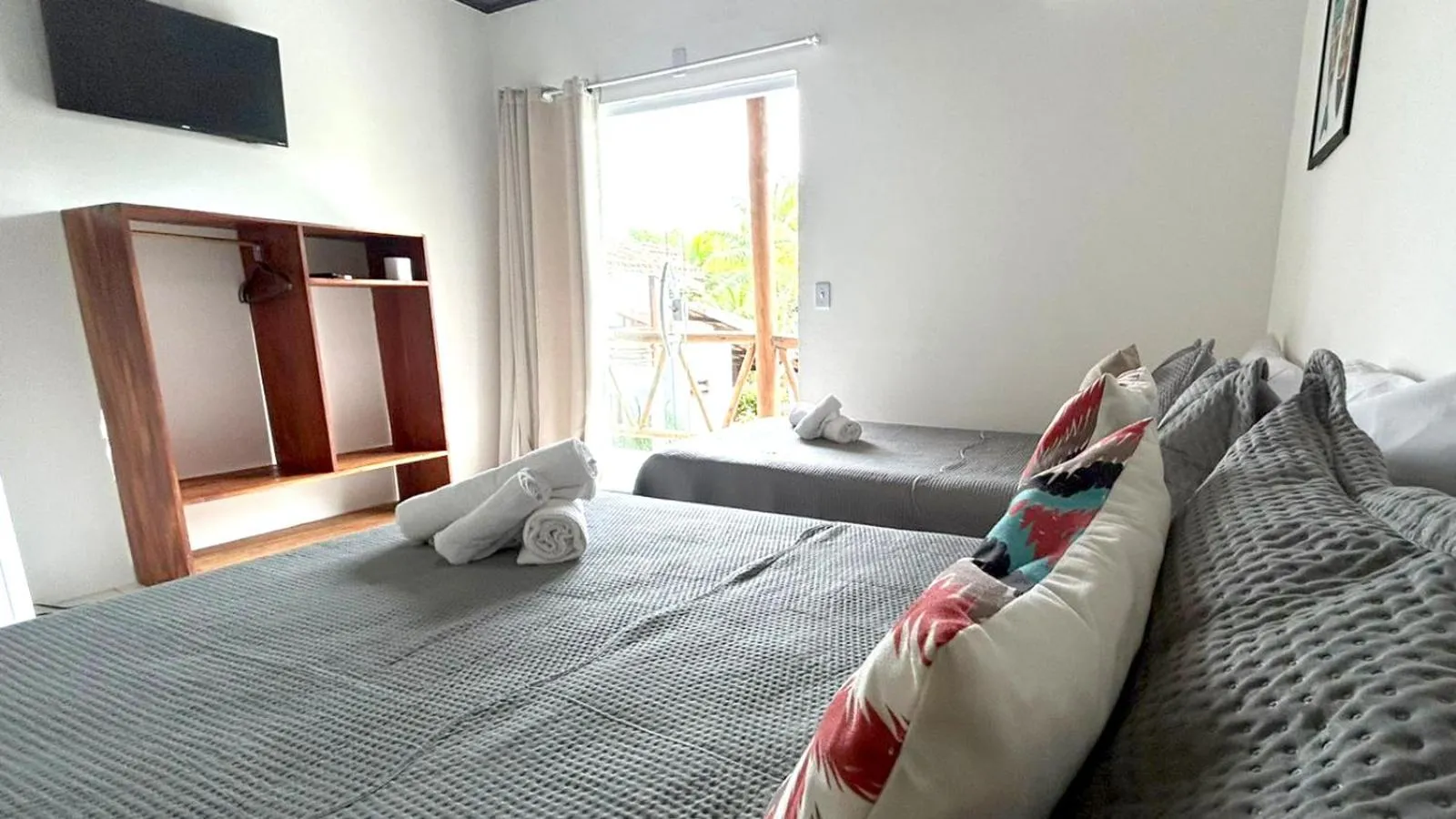 Bed in Pousada Oceano Atlântico