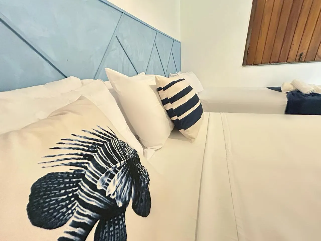 Bed in Pousada Oceano Atlântico