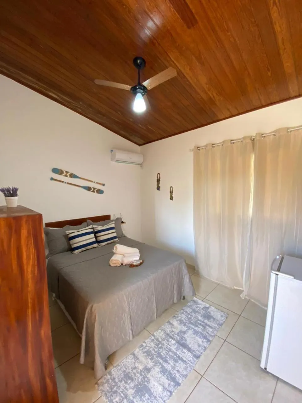 Bed in Pousada Oceano Atlântico