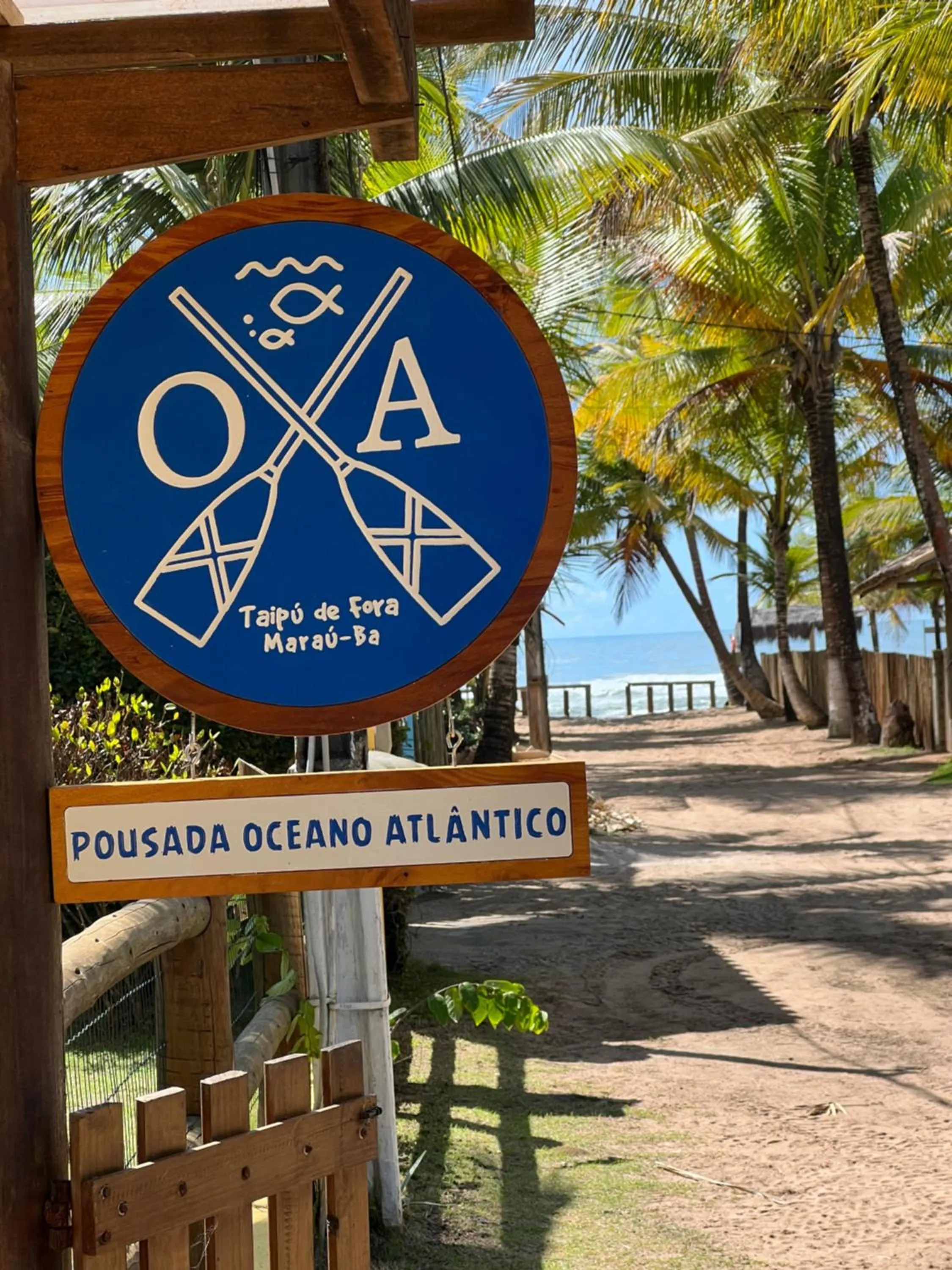 Property building in Pousada Oceano Atlântico