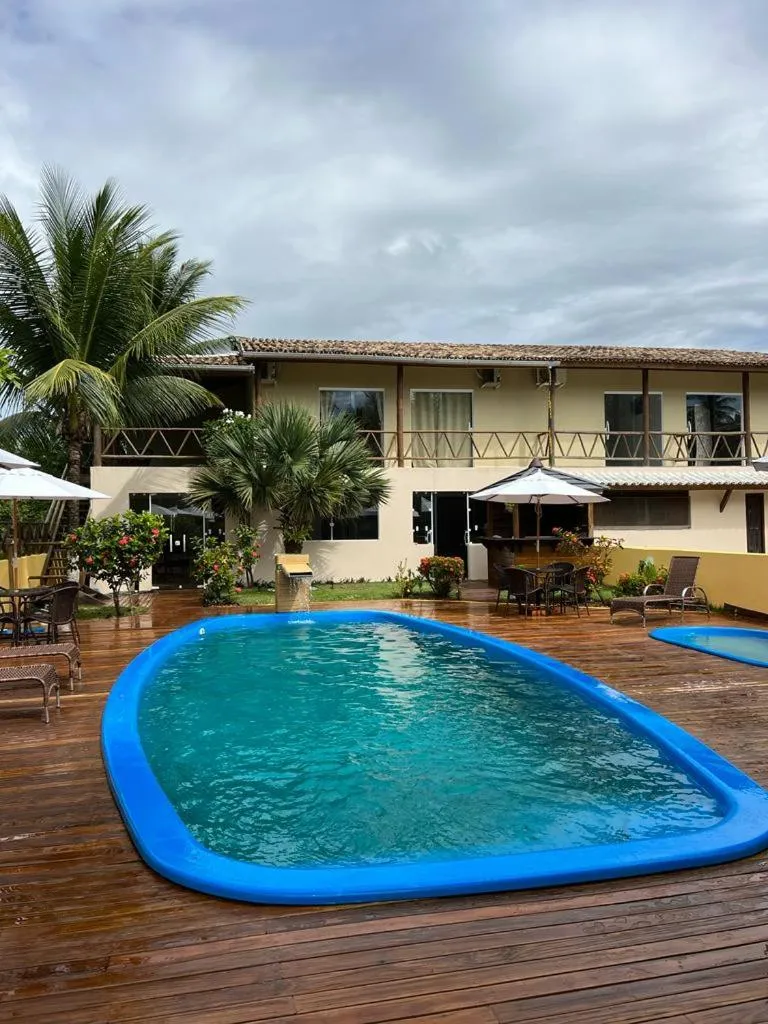 Patio in Pousada Oceano Atlântico