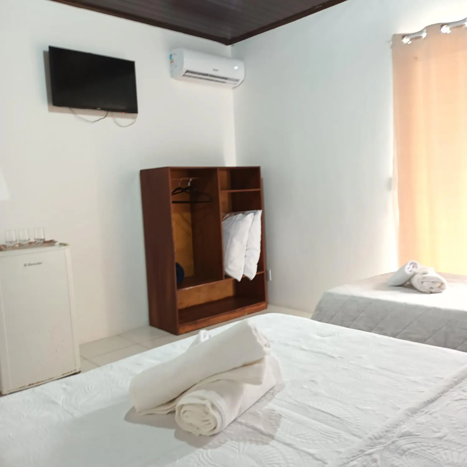 Bed in Pousada Oceano Atlântico