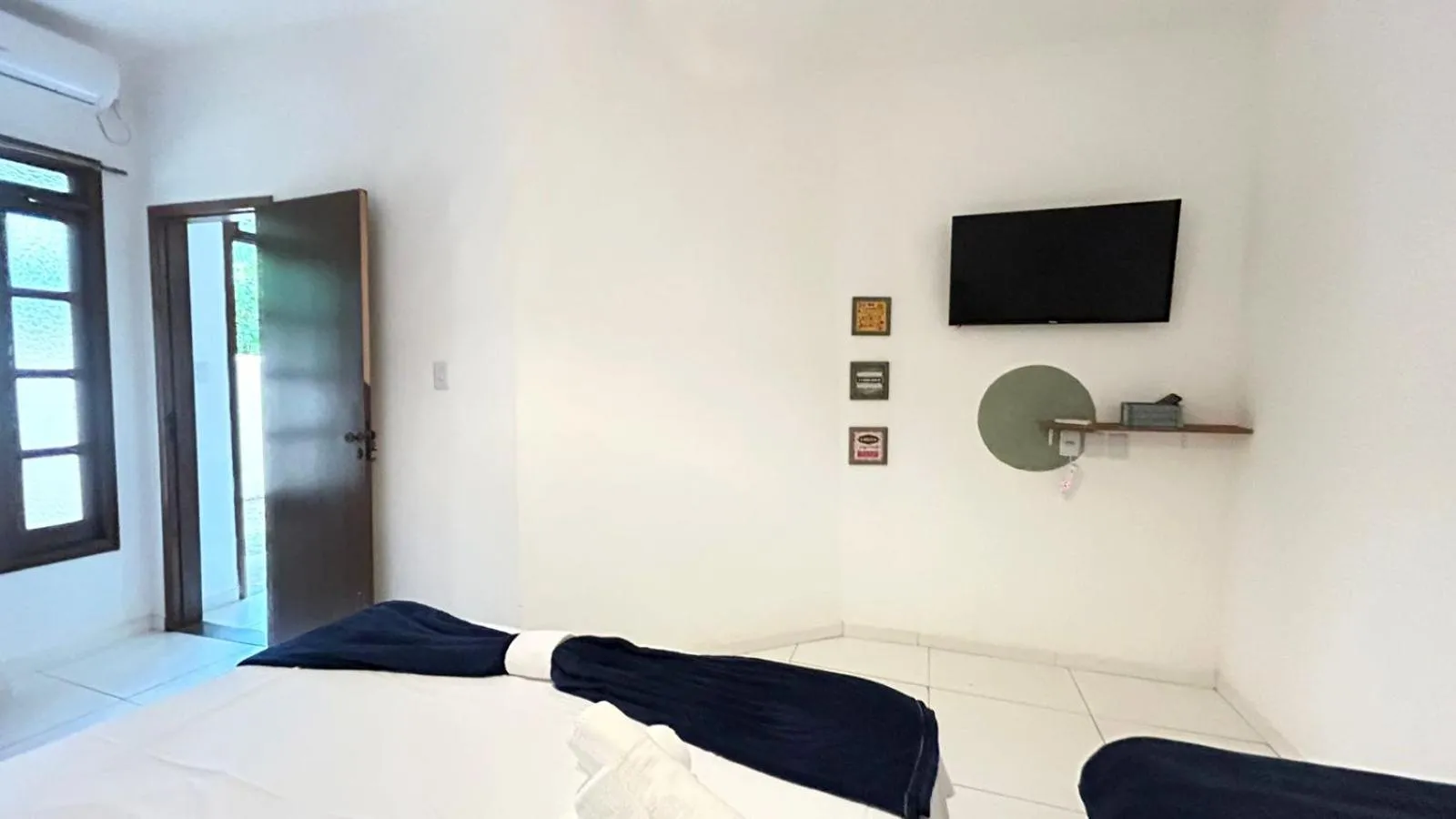 Bed in Pousada Oceano Atlântico