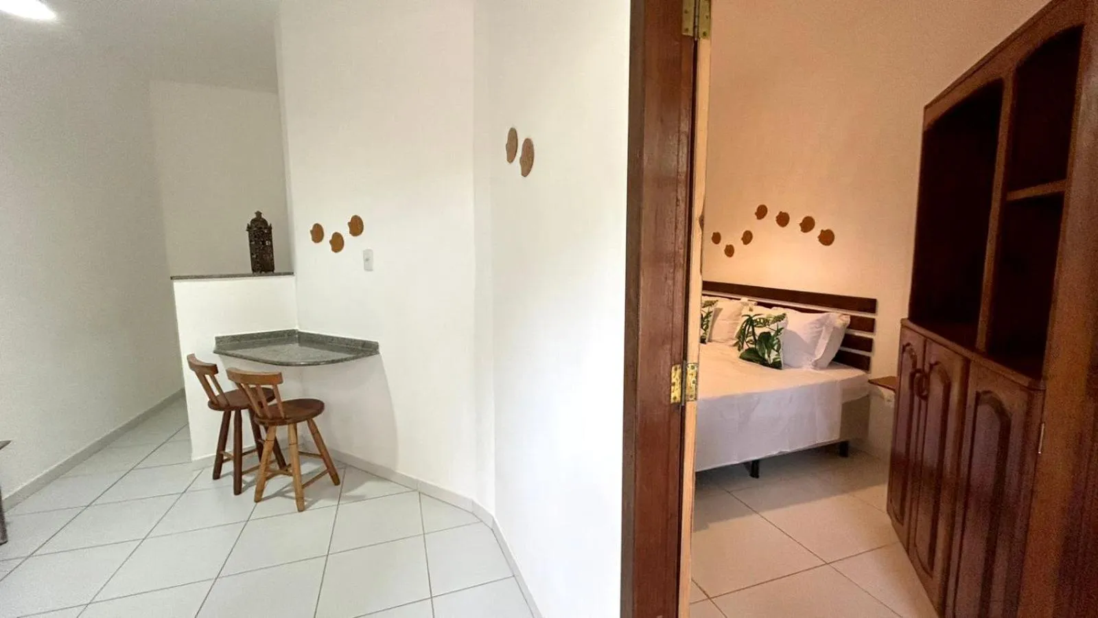 Bed in Pousada Oceano Atlântico