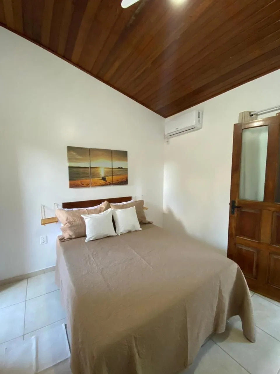 Bed in Pousada Oceano Atlântico