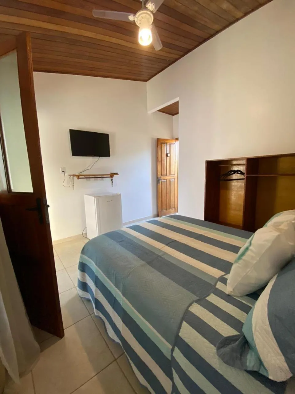 Bed in Pousada Oceano Atlântico