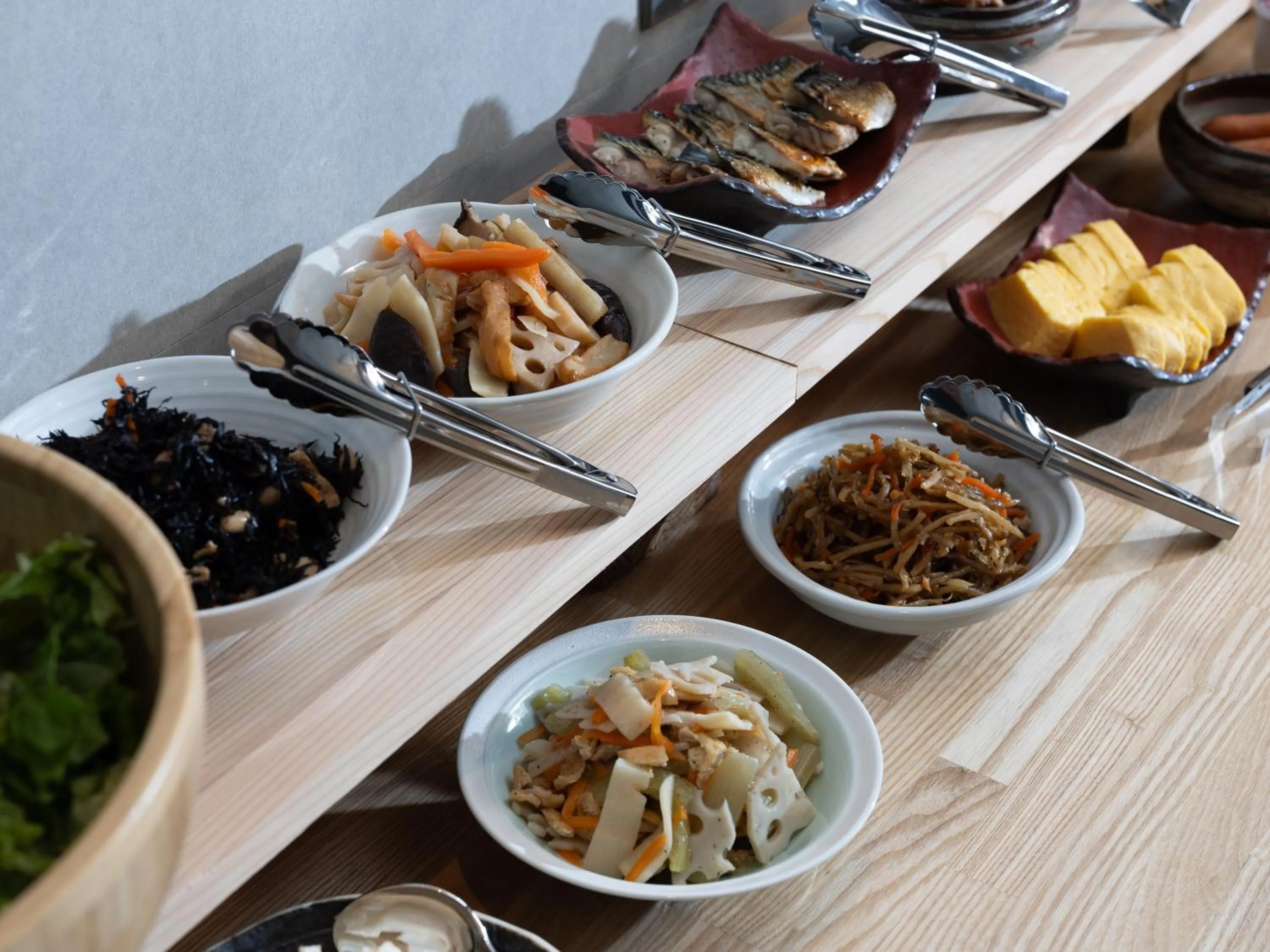 Breakfast in APA Hotel Hatchobori Ekimae