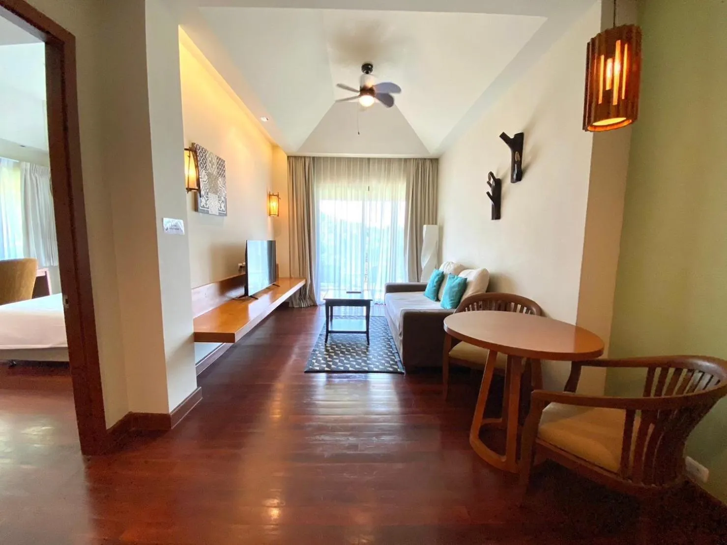 Bed in Patravana Resort