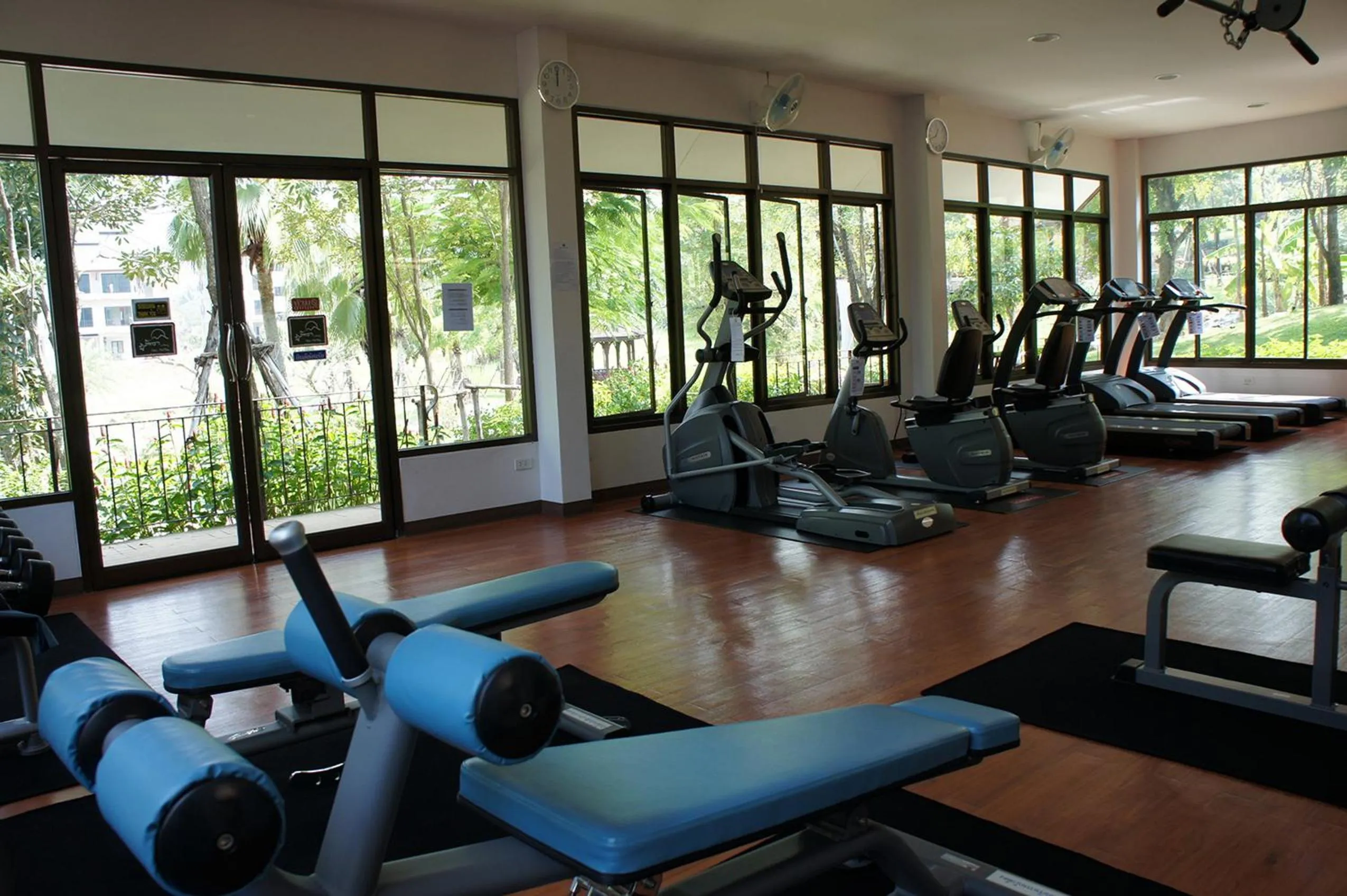 Fitness centre/facilities in Patravana Resort