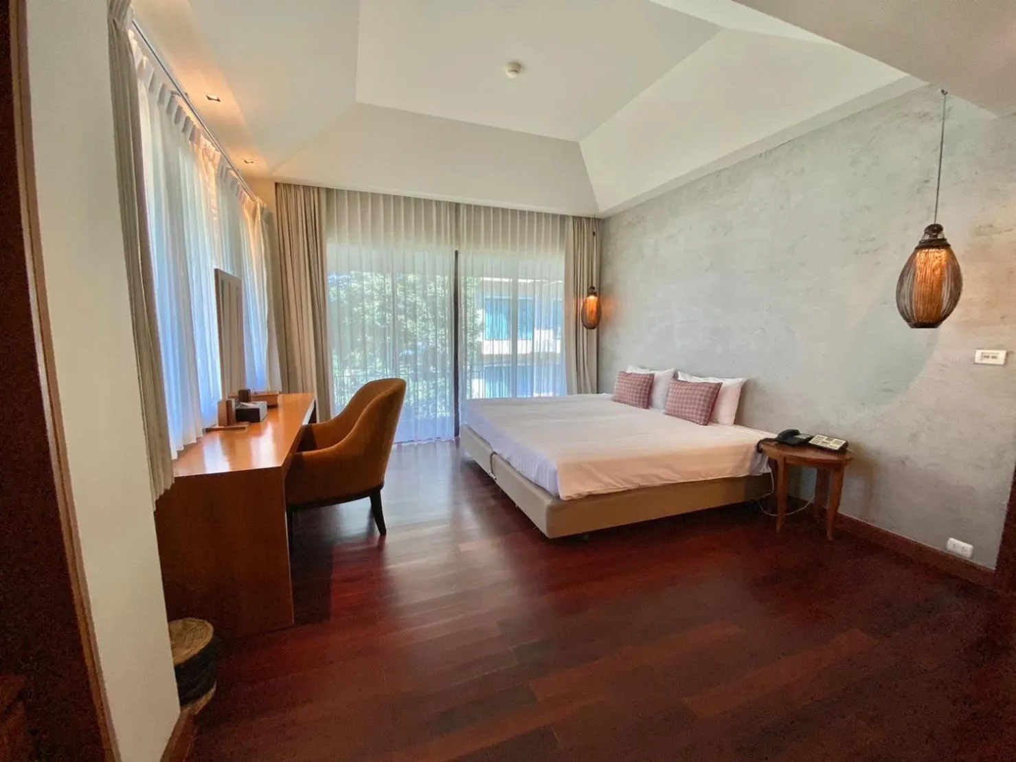 Bed in Patravana Resort