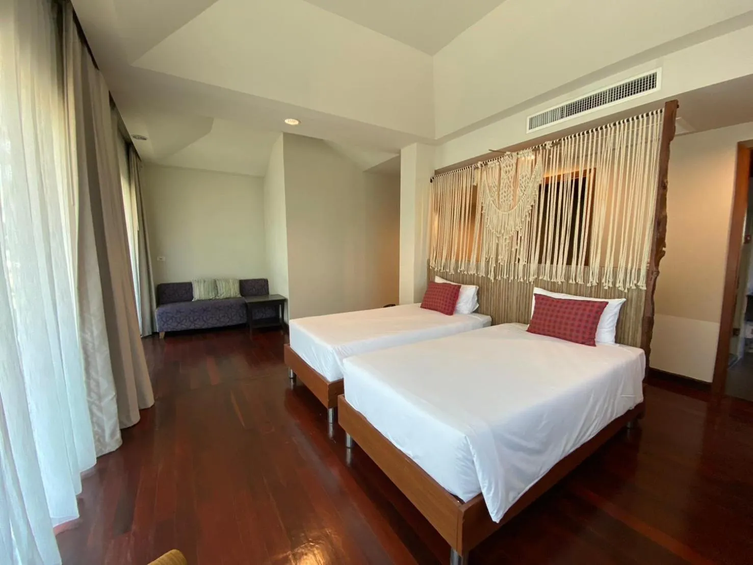 Bed in Patravana Resort