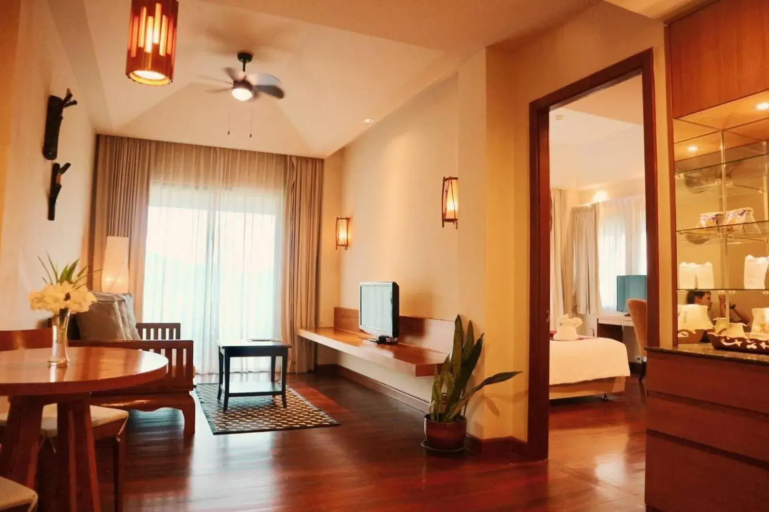 Living room, Bed in Patravana Resort Living room, Bed in Patravana Resort