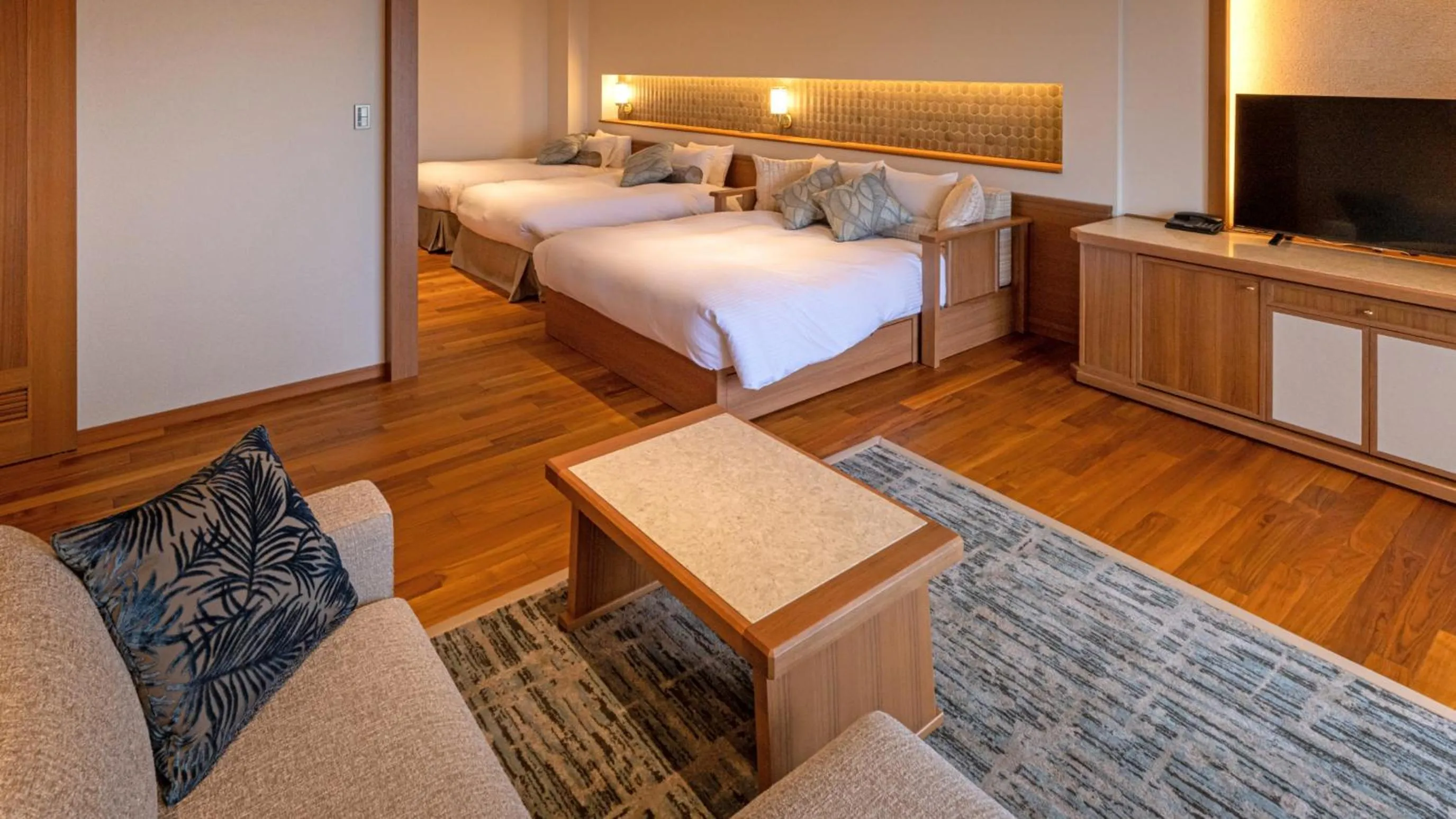 Bed in Izu Hotel Resort & Spa