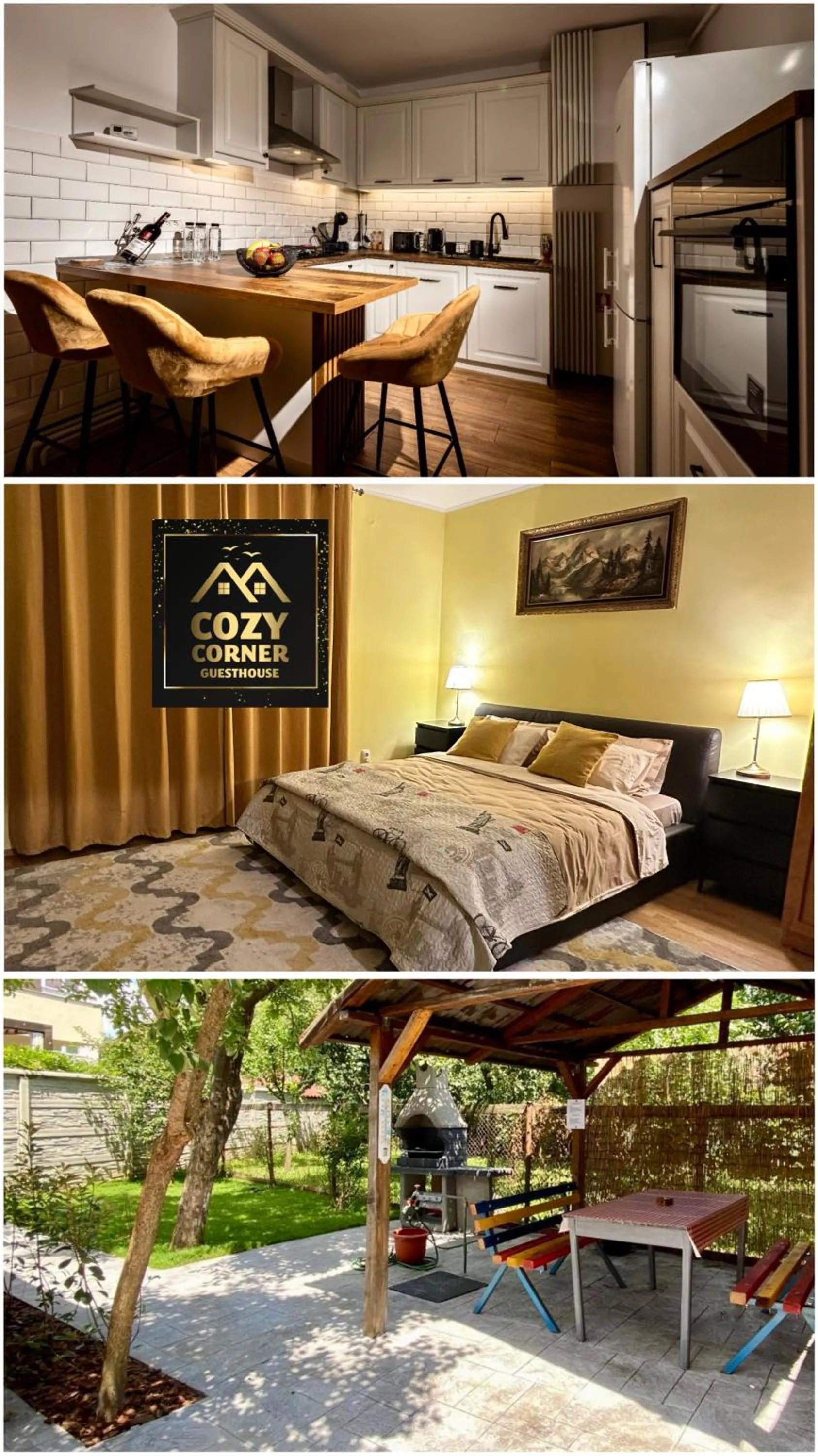 Cozy Corner Guesthouse - Civic Center, free Parking, garden with BBQ