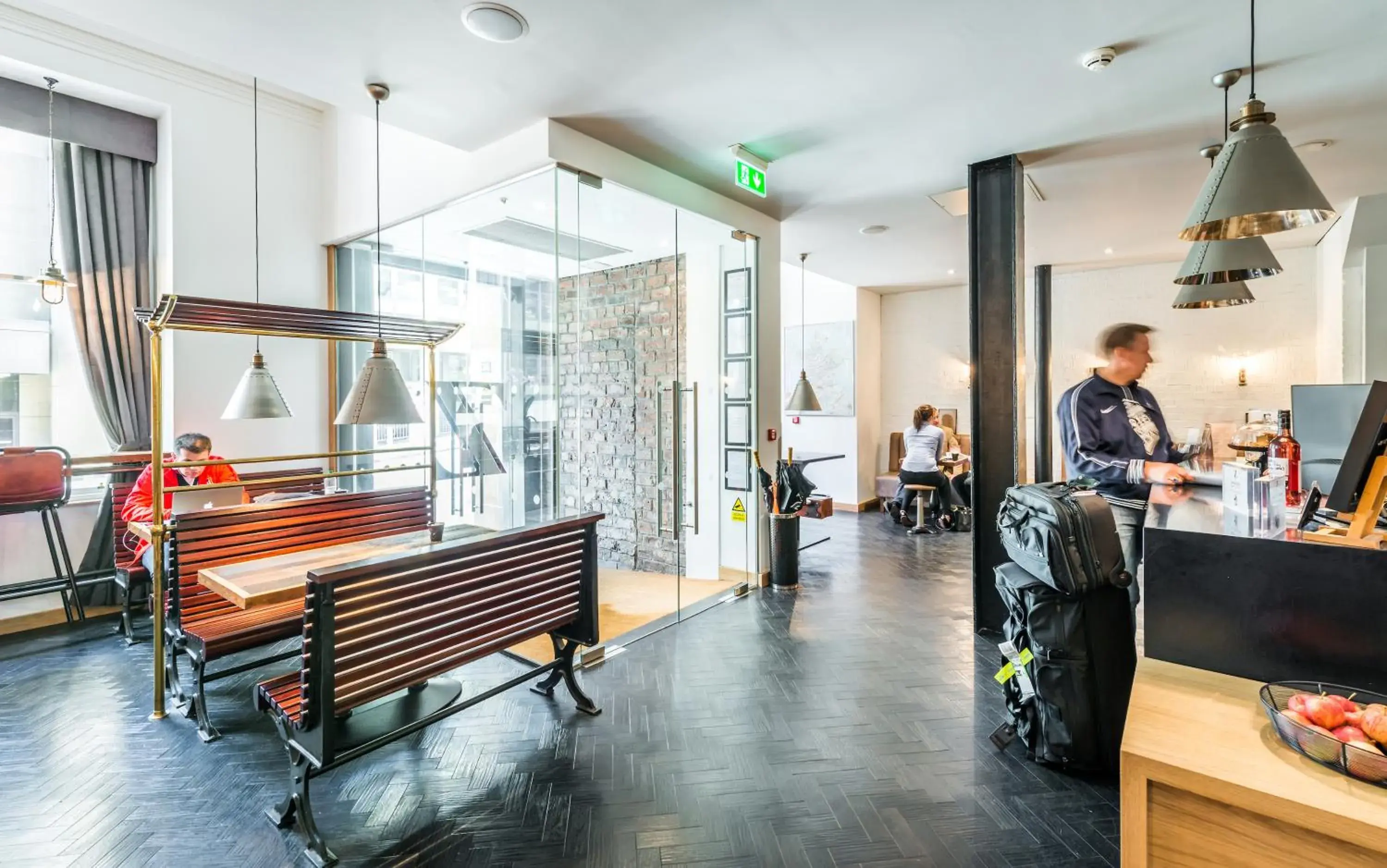 Lobby or reception in The Z Hotel Glasgow Lobby or reception in The Z Hotel Glasgow