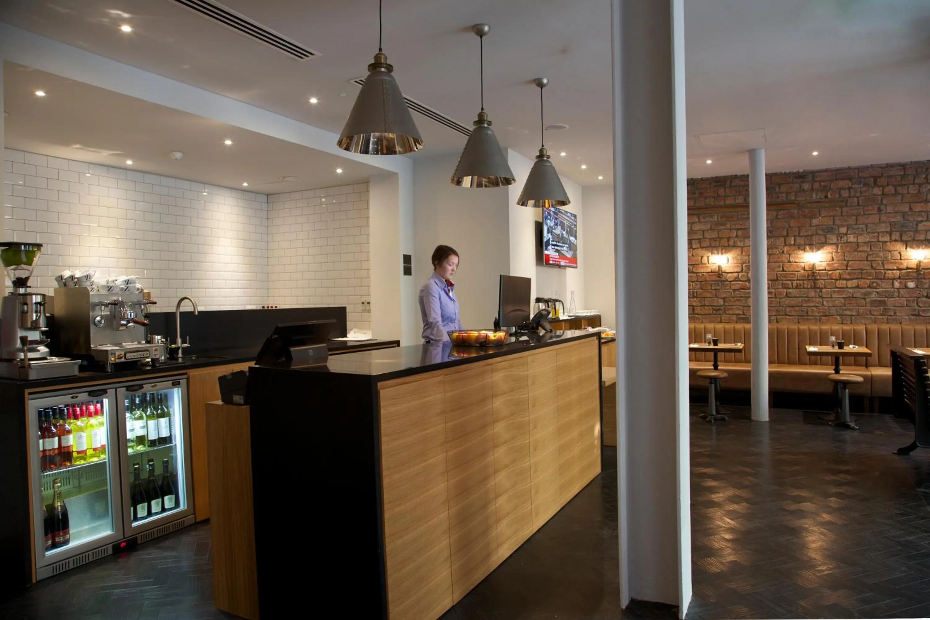 Lobby or reception in The Z Hotel Glasgow