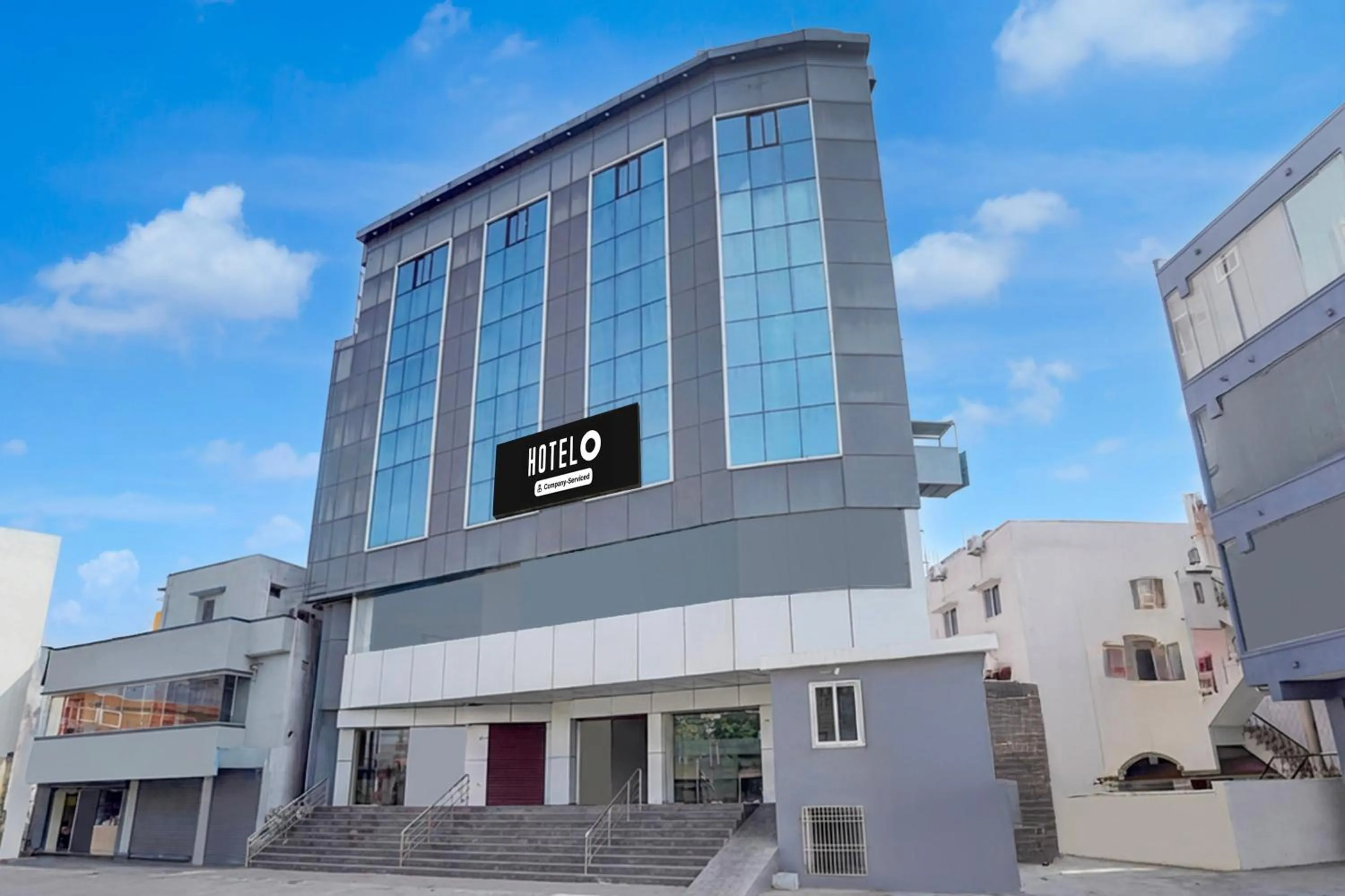 Facade/entrance in Super Hotel O Magunta Layout Nellore Formerly The Paradise Guest Inn