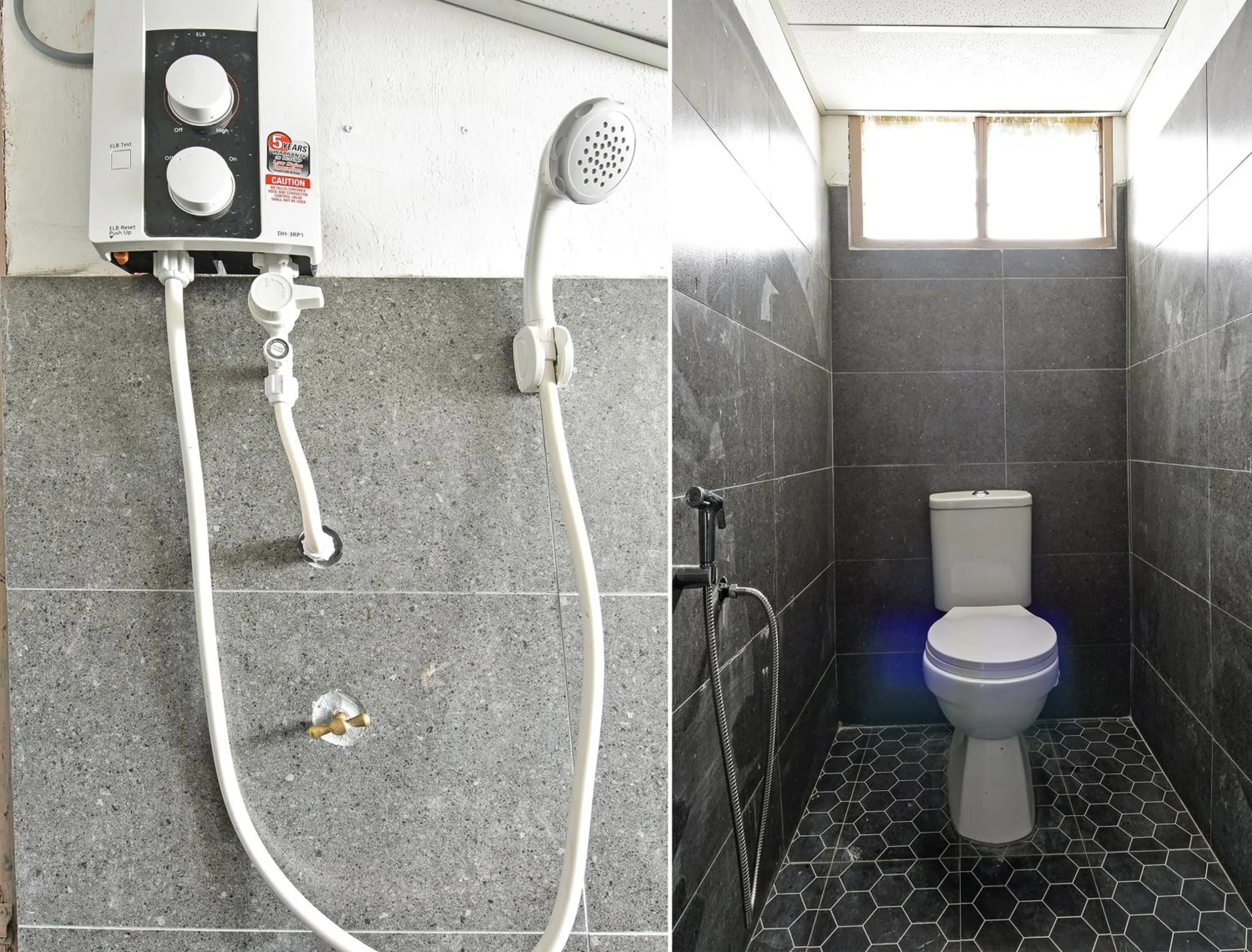 Bathroom in Hotel O S Homestay