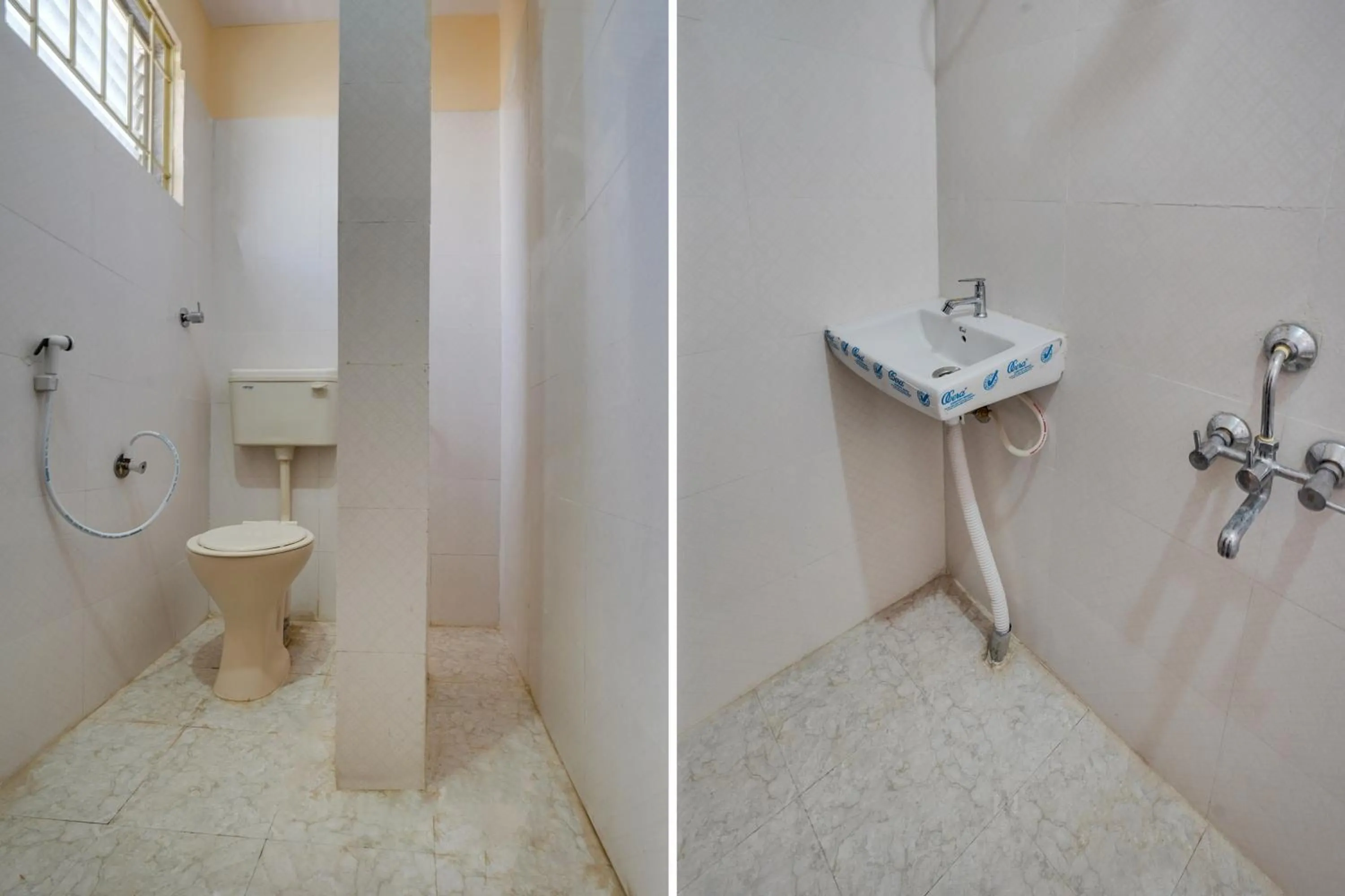 Bathroom in Hotel O Lakshmana Hotel