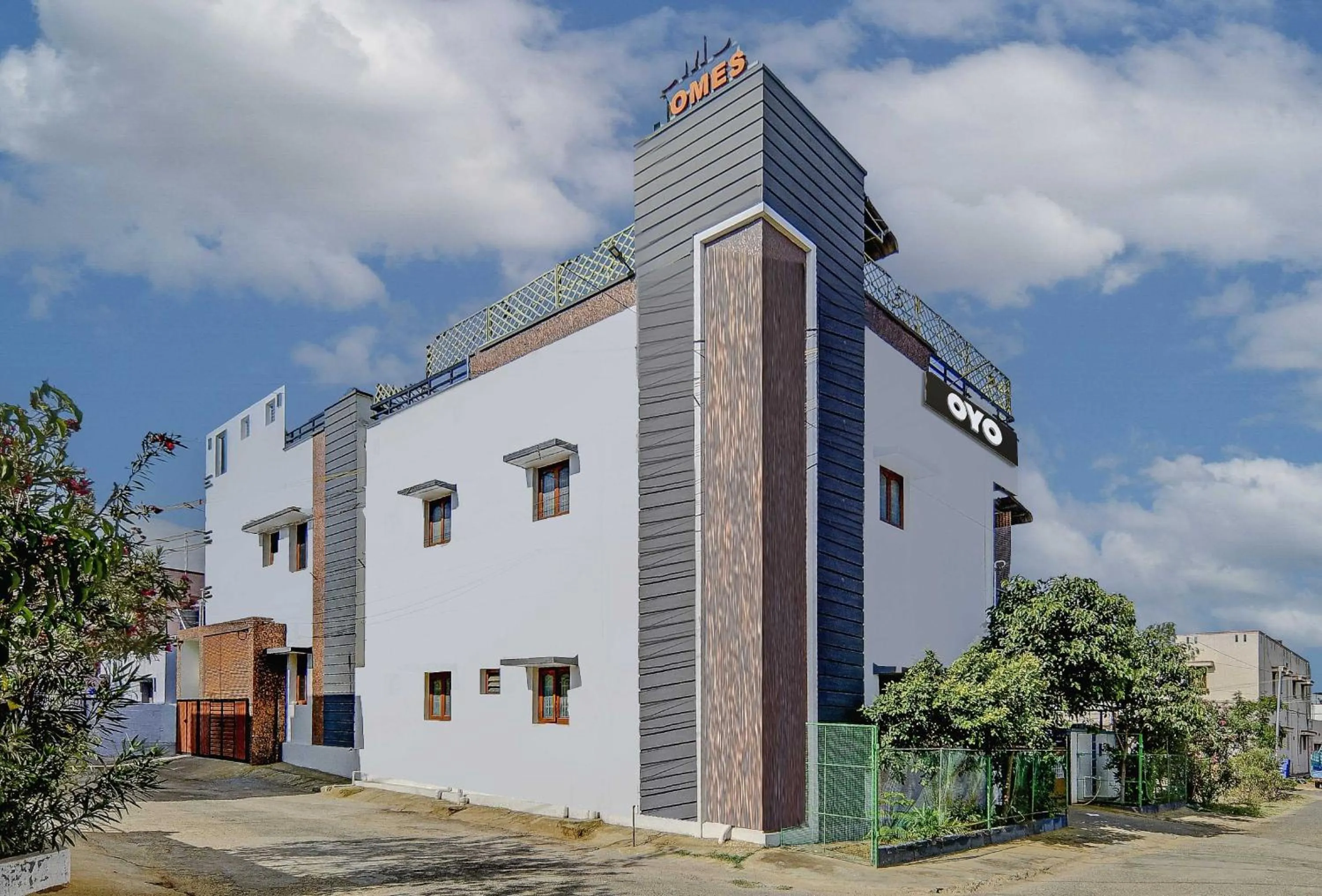 Facade/entrance in SMS Homes