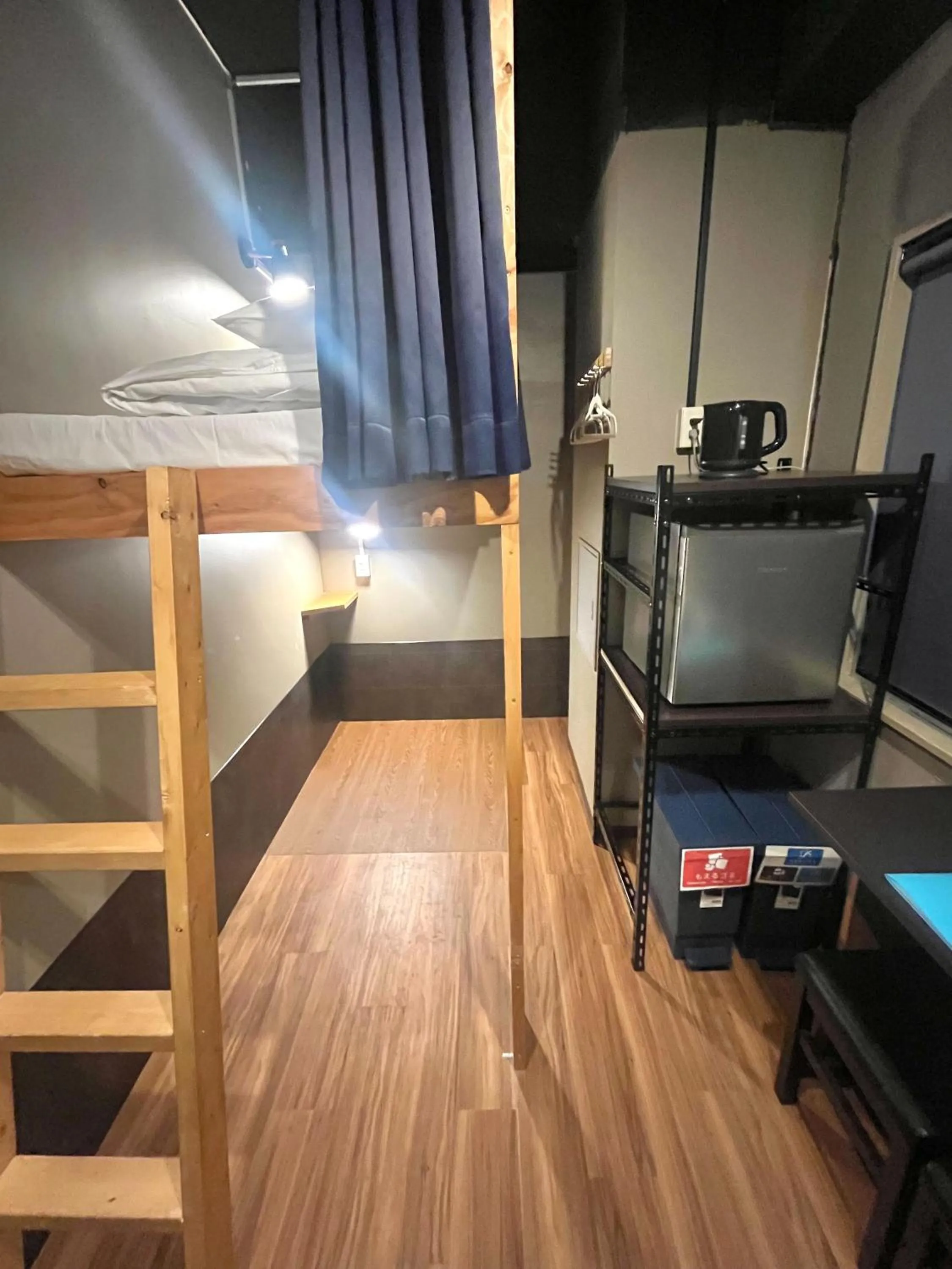 Bed in Wasabi Mita Hotel