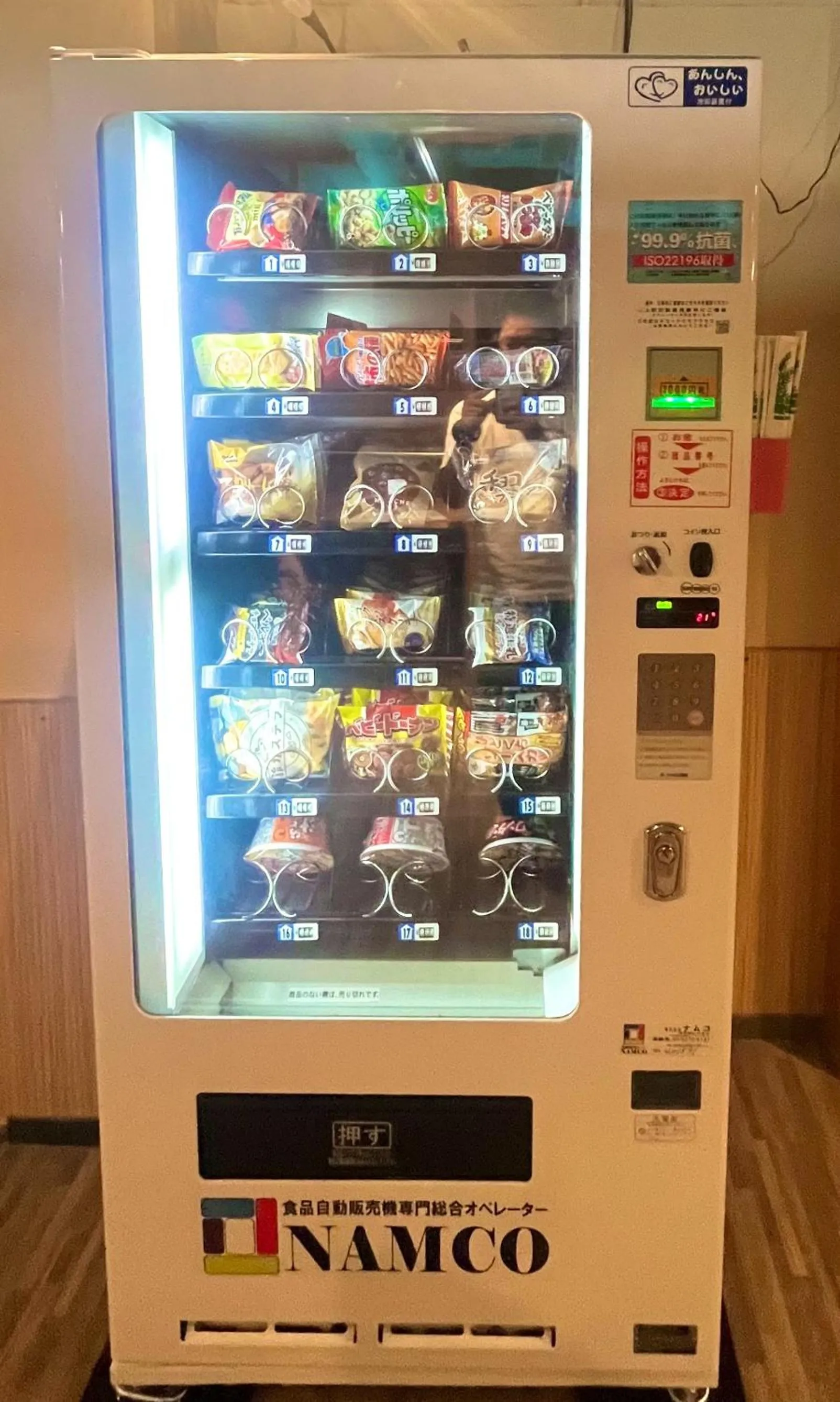 Food and drinks in Wasabi Mita Hotel