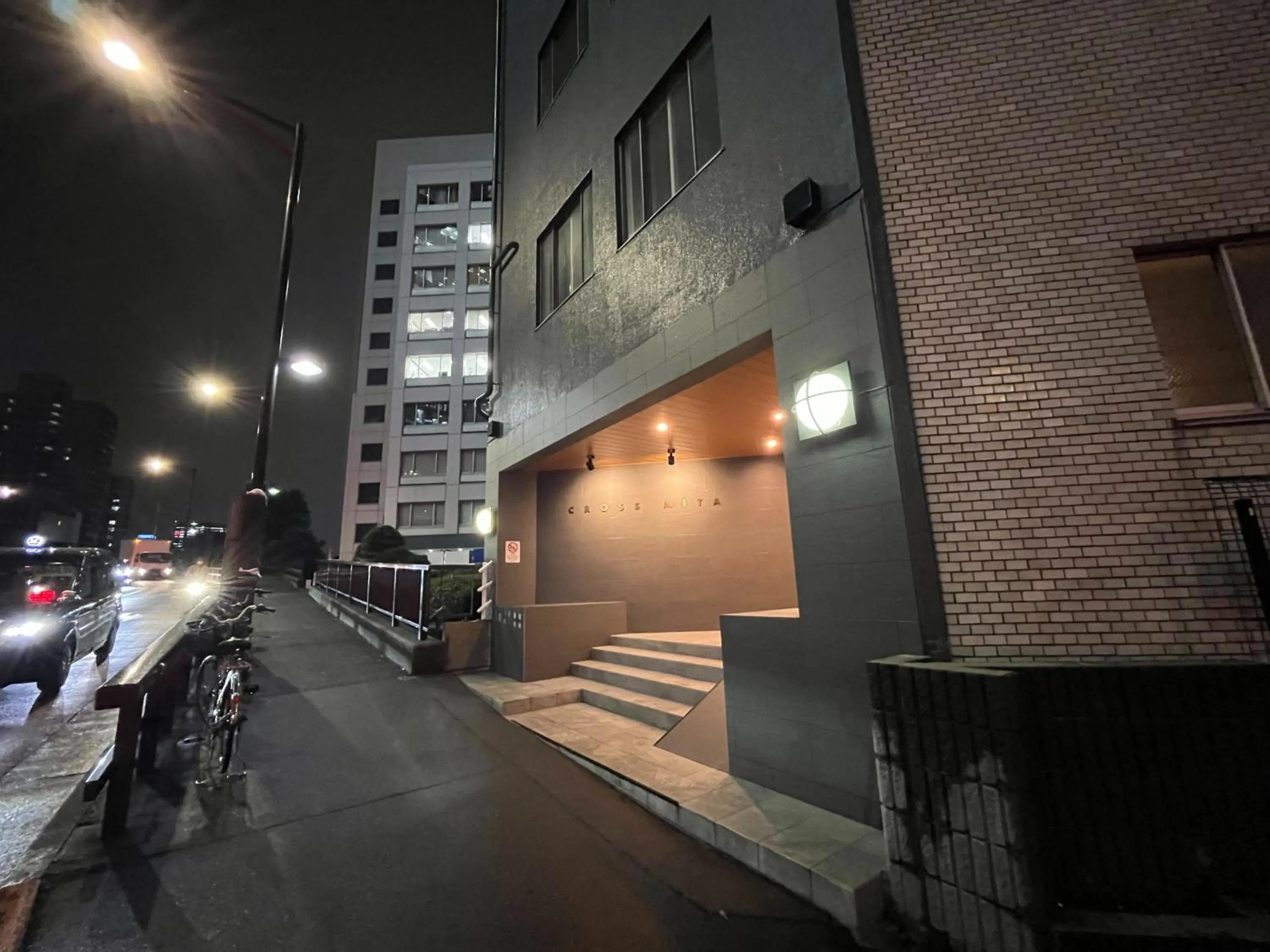 Property building in Wasabi Mita Hotel