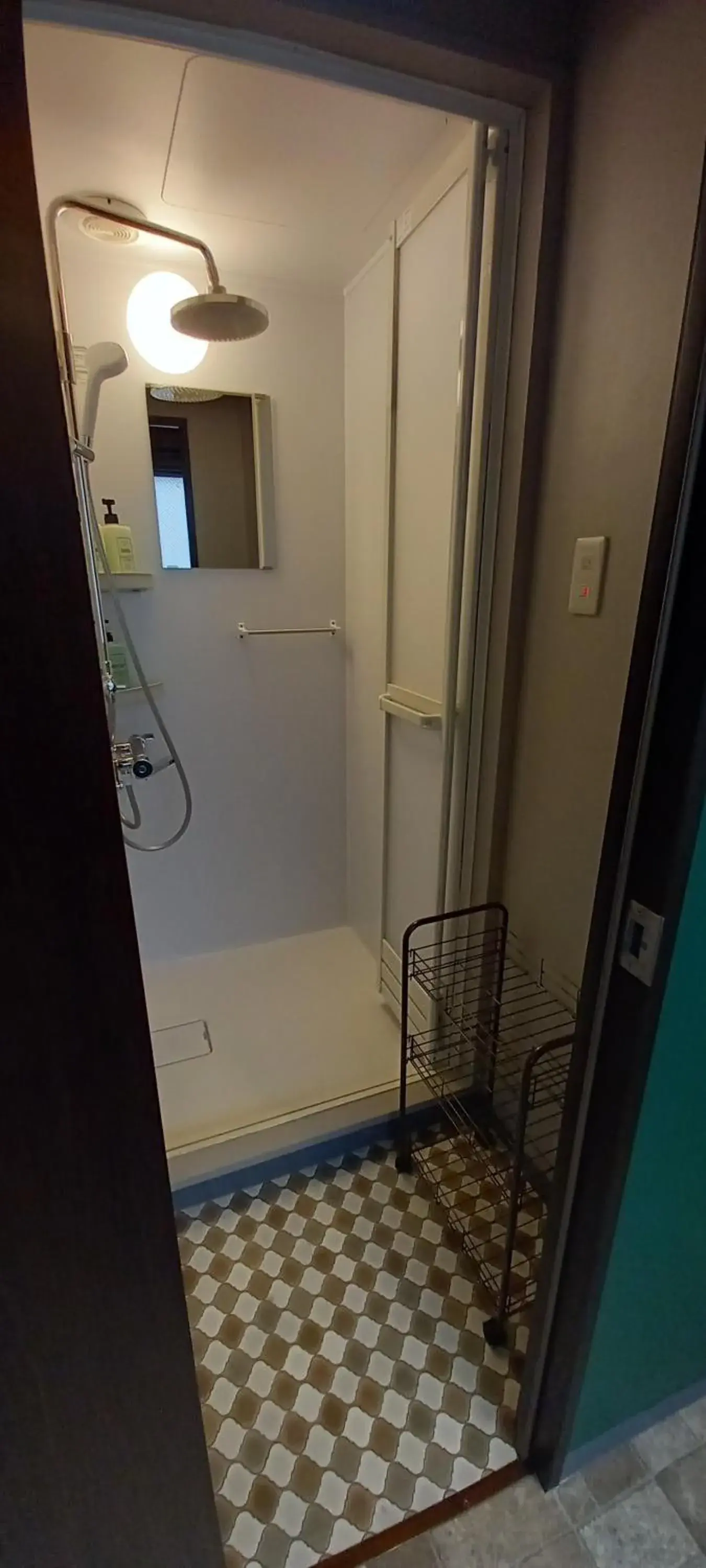 Shower in Wasabi Mita Hotel Shower in Wasabi Mita Hotel