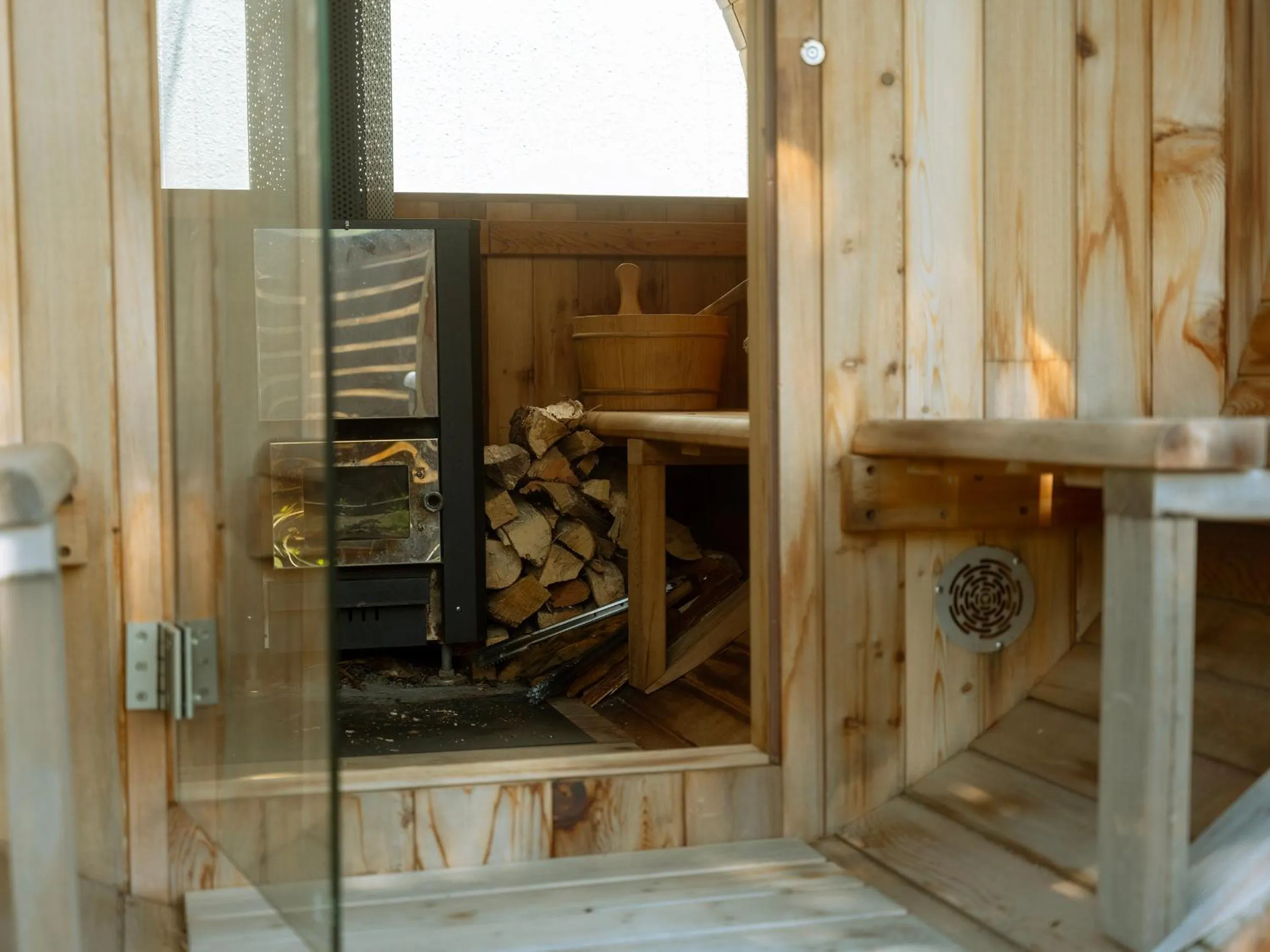 Sauna in Gramercy Village 山中湖 Glamping &Sauna