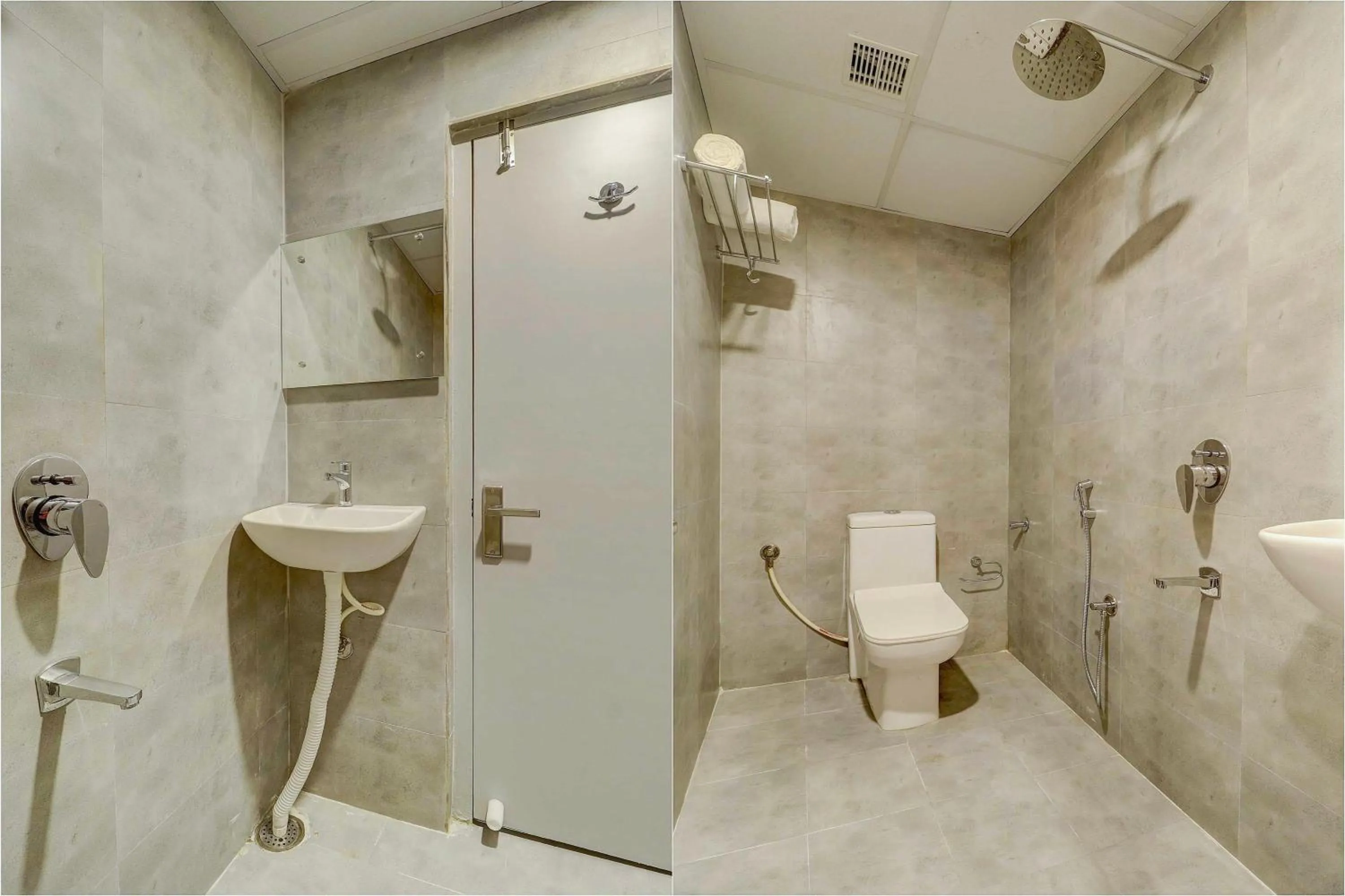 Bathroom in Super Townhouse SR Nagar Near RCC Premier